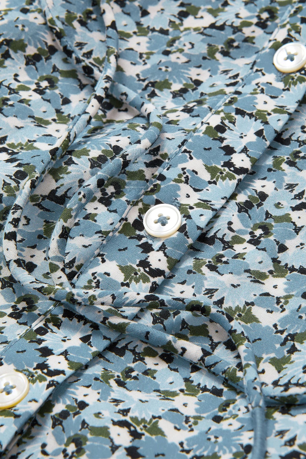 Yulianna Floral Mini Dress in Lake Mist Multi