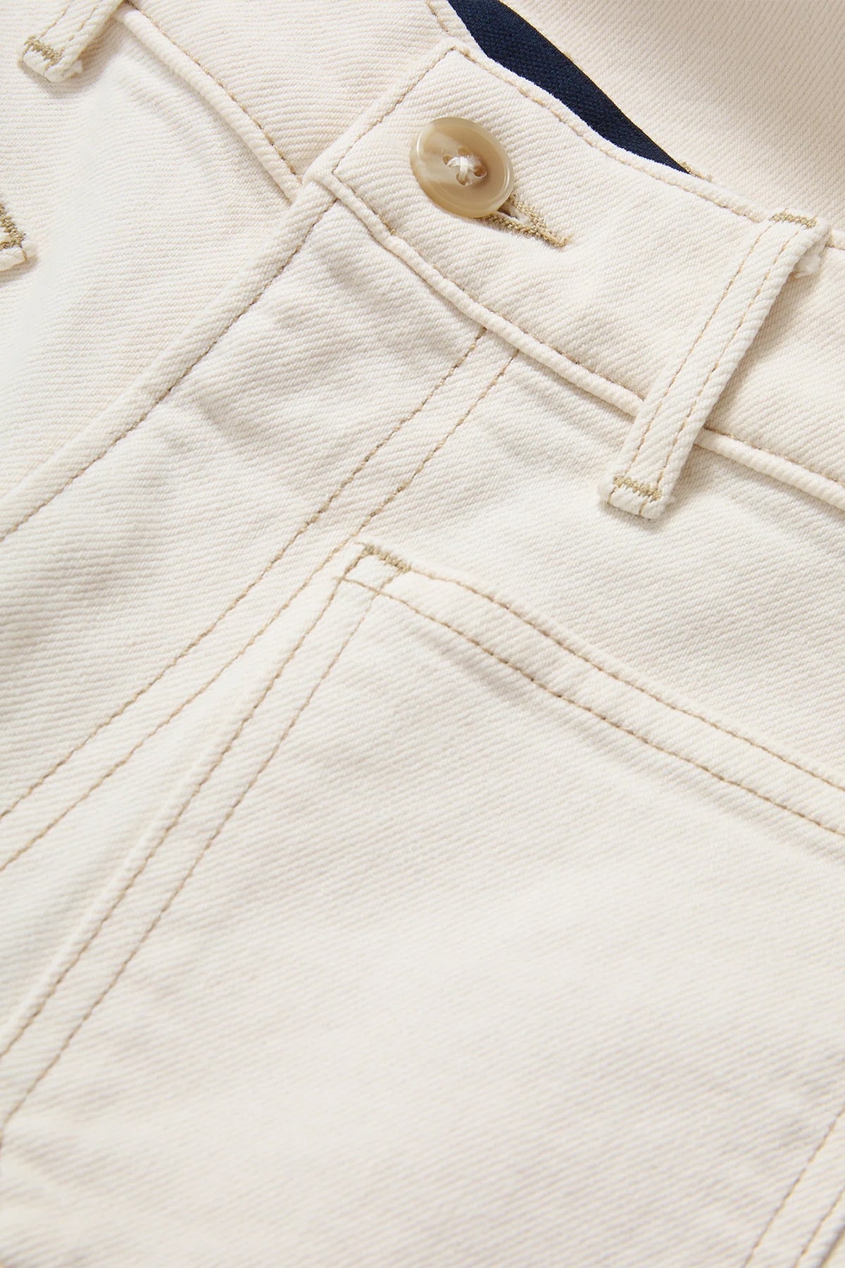 Grant Wide-Leg Jean in Ecru