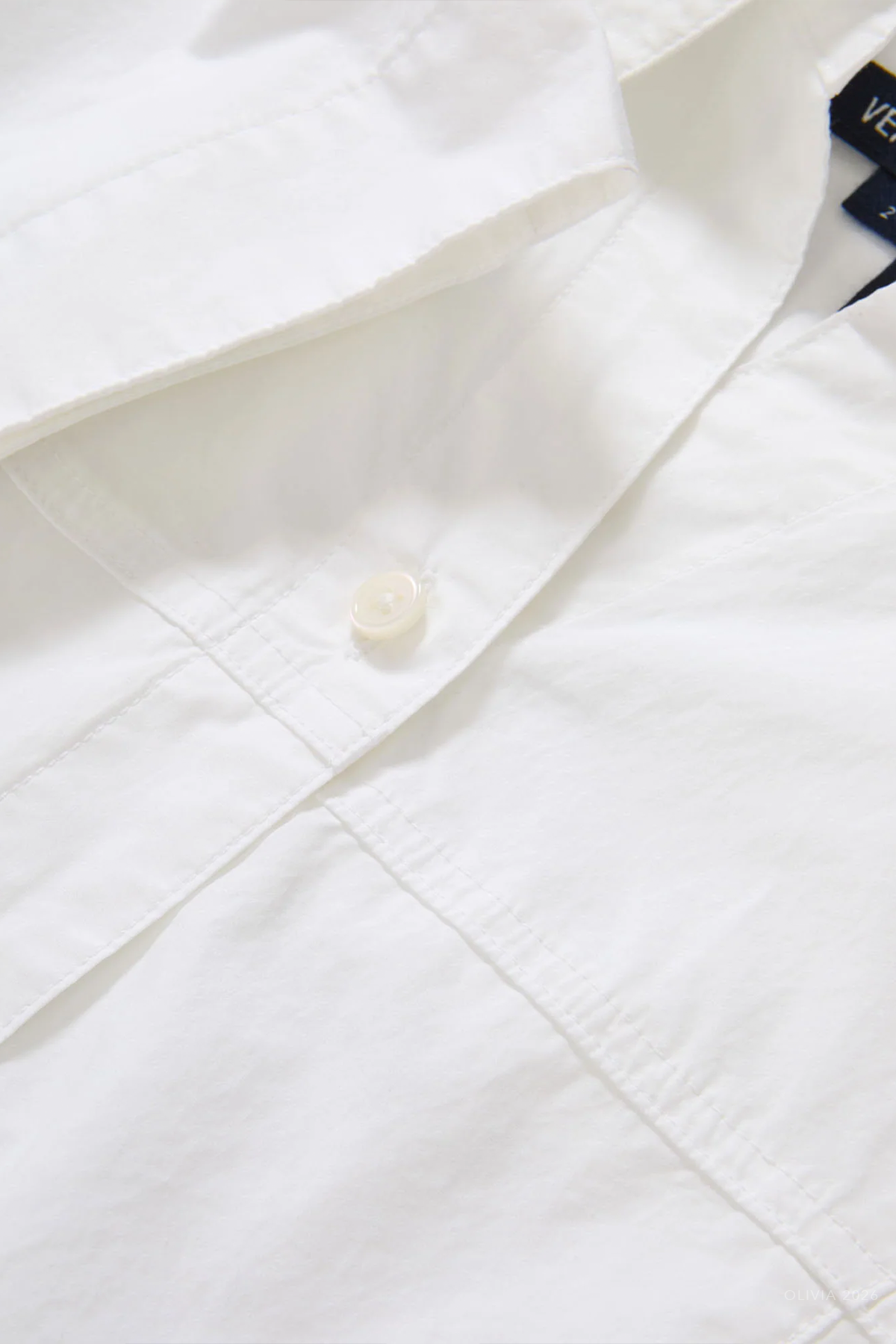 Nestor Button-Down Shirt in White