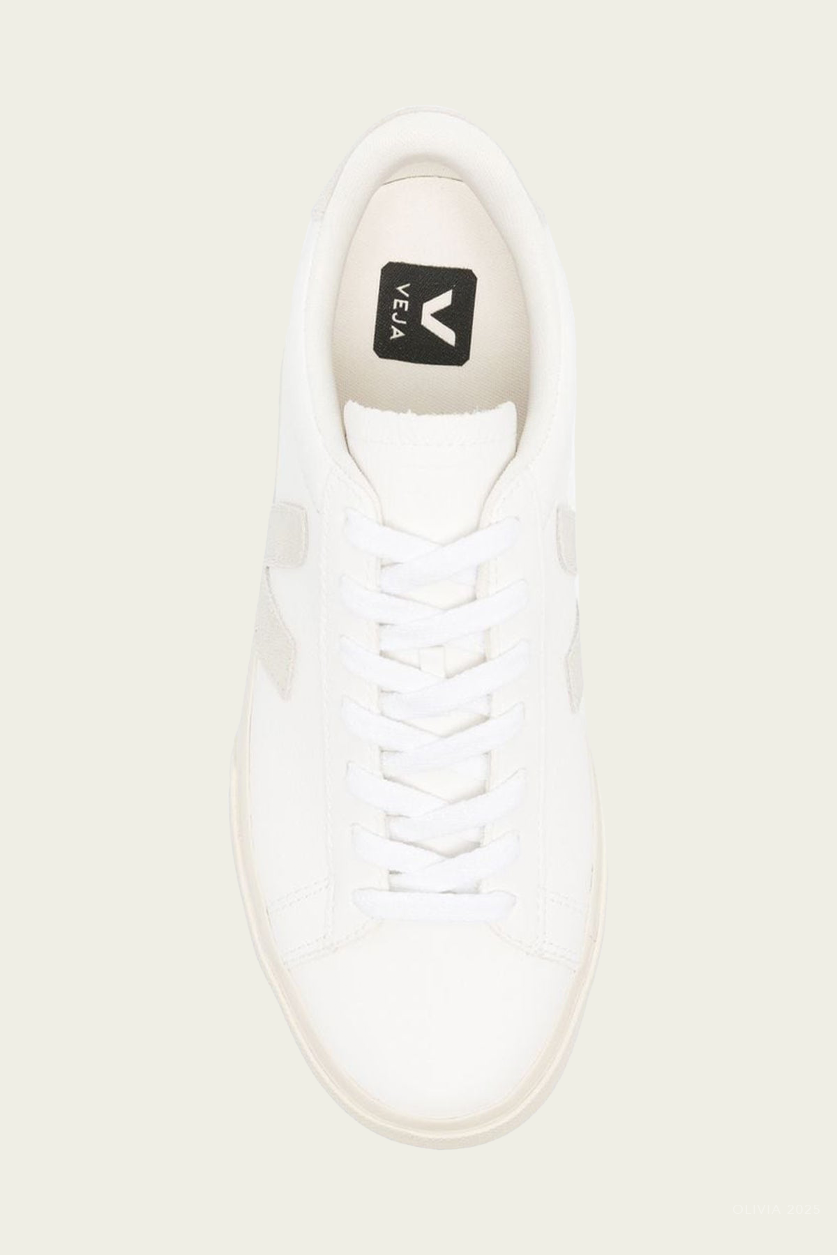Campo Chromefree Leather Sneaker in White Natural