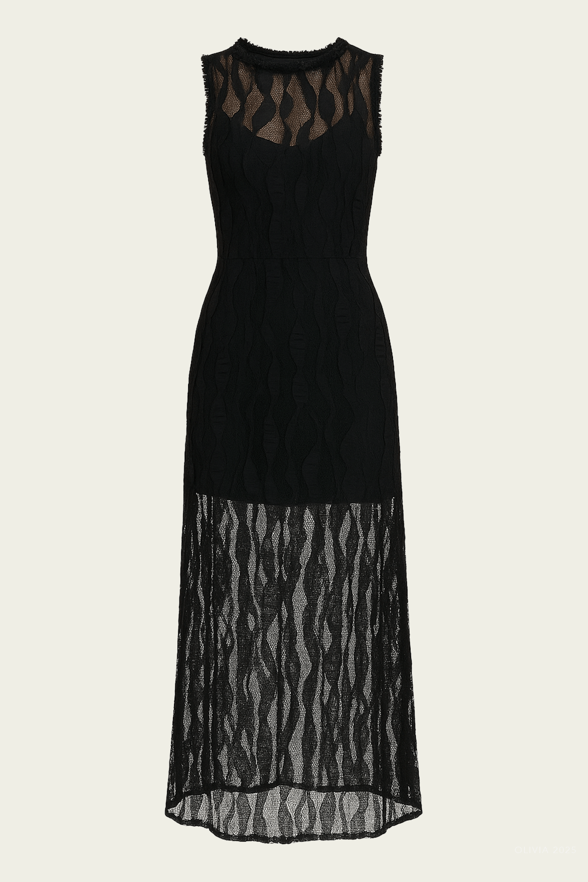 chinese dress ladies Venus Tank Dress in Noir