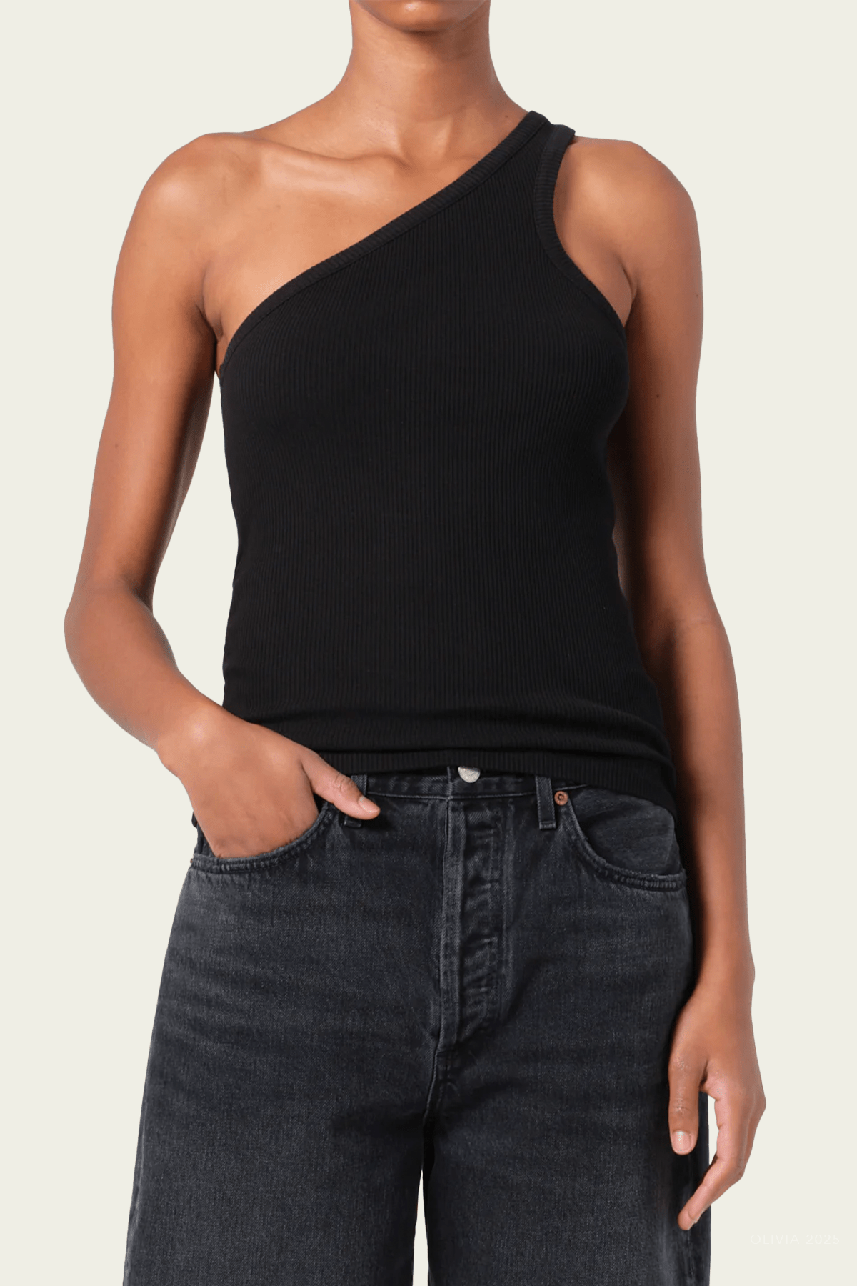 Verica Tank in Black - shop - olivia.com