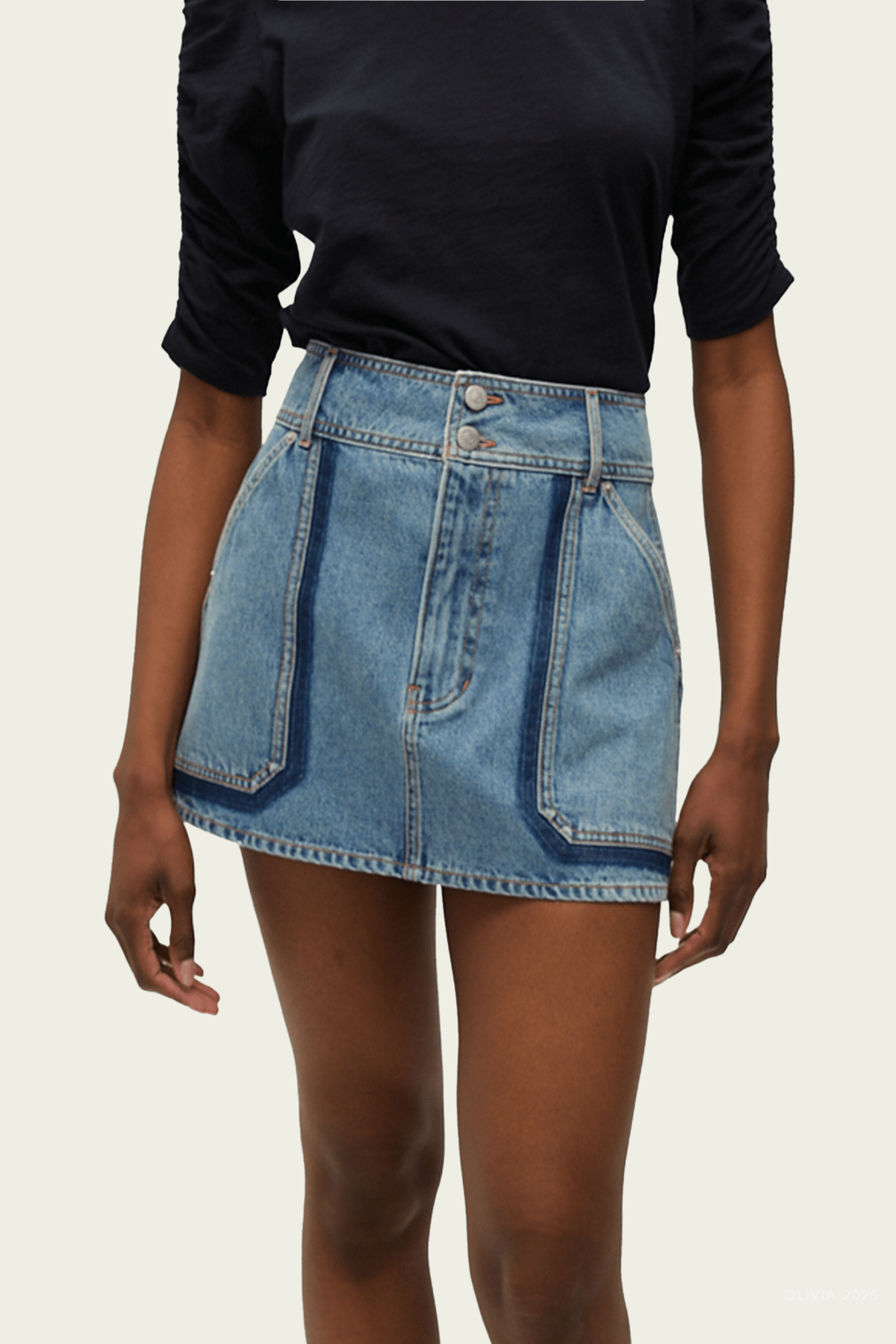 Vilma Mini Skirt in Sun Burst - shop - olivia.com