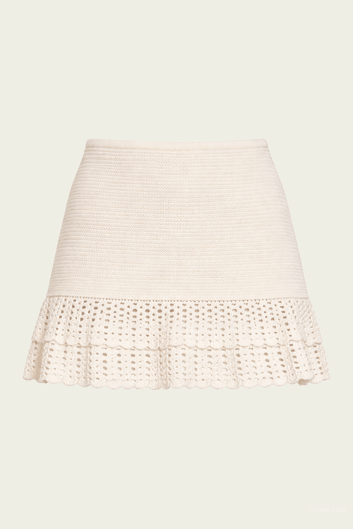 Wrenn Skirt in Vanilla - shop - olivia.com