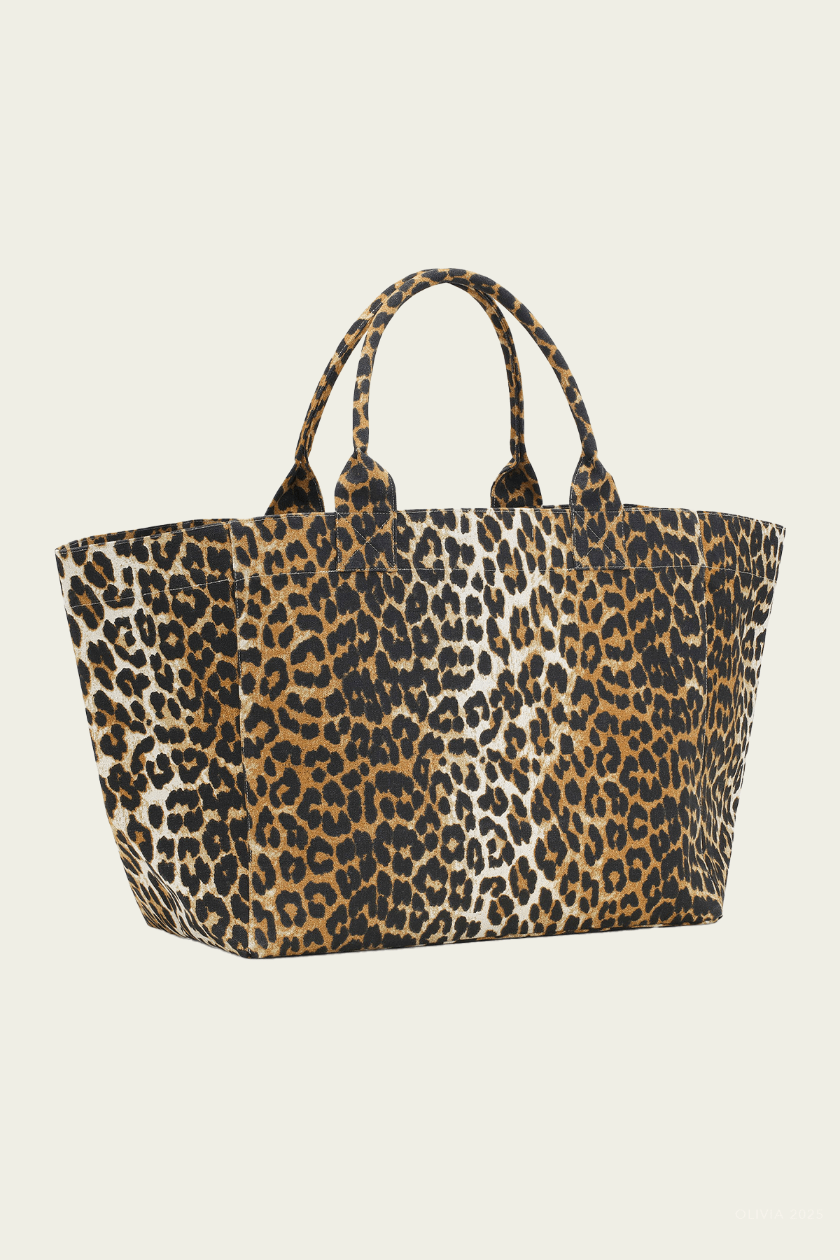XXL Shopper Tote in Leopard - shop - olivia.com