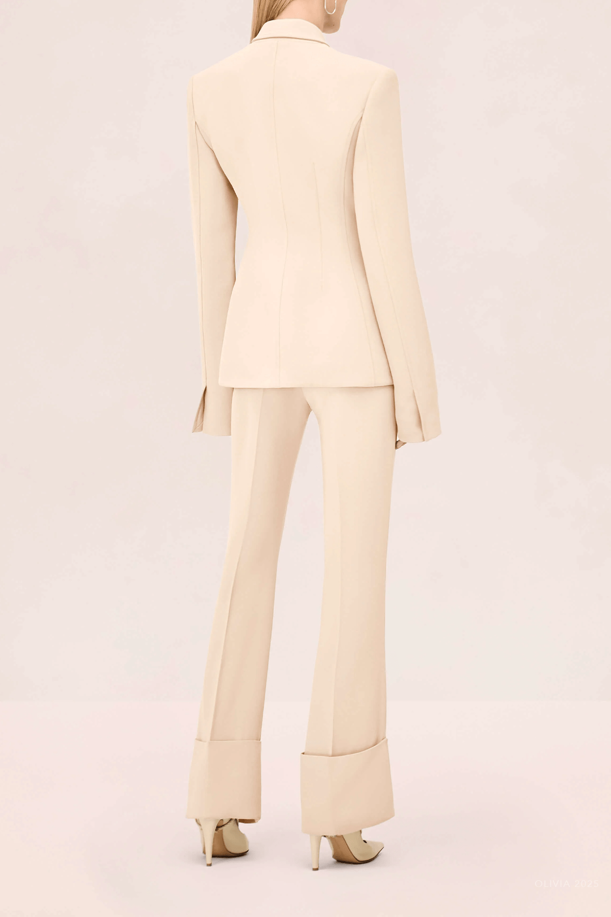 York Pant in Cream - shop - olivia.com