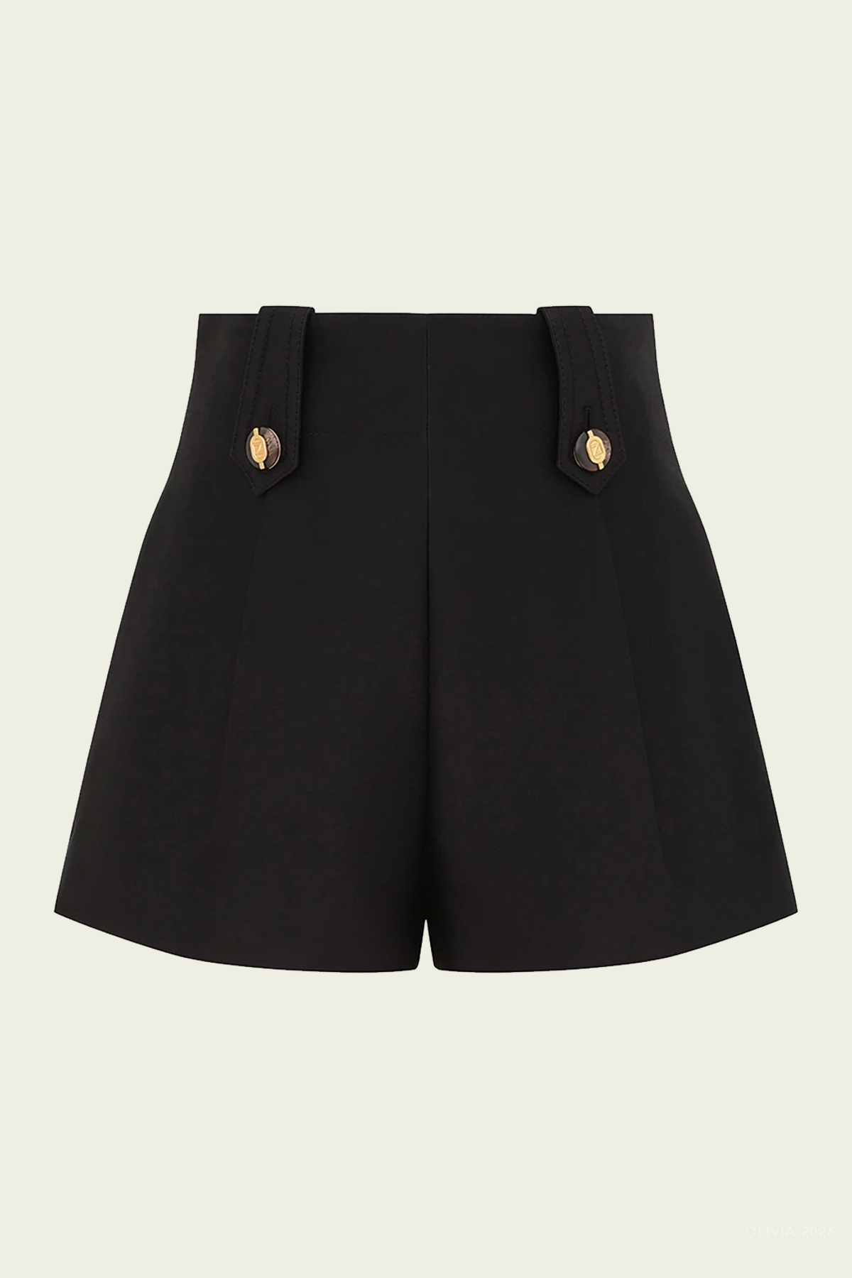 Valiant Tailored Short in Black