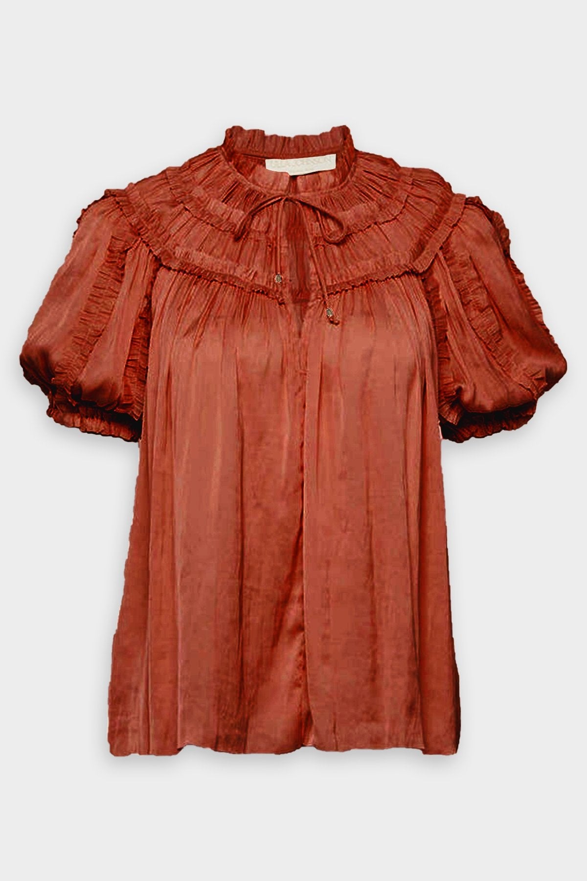 Aimee Top in Clay - shop-olivia.com