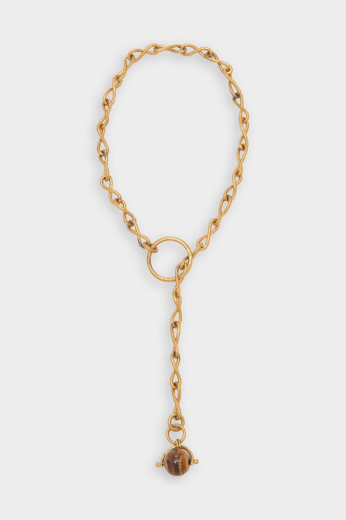 Ambrosia Necklace in Tiger's Eye - shop-olivia.com