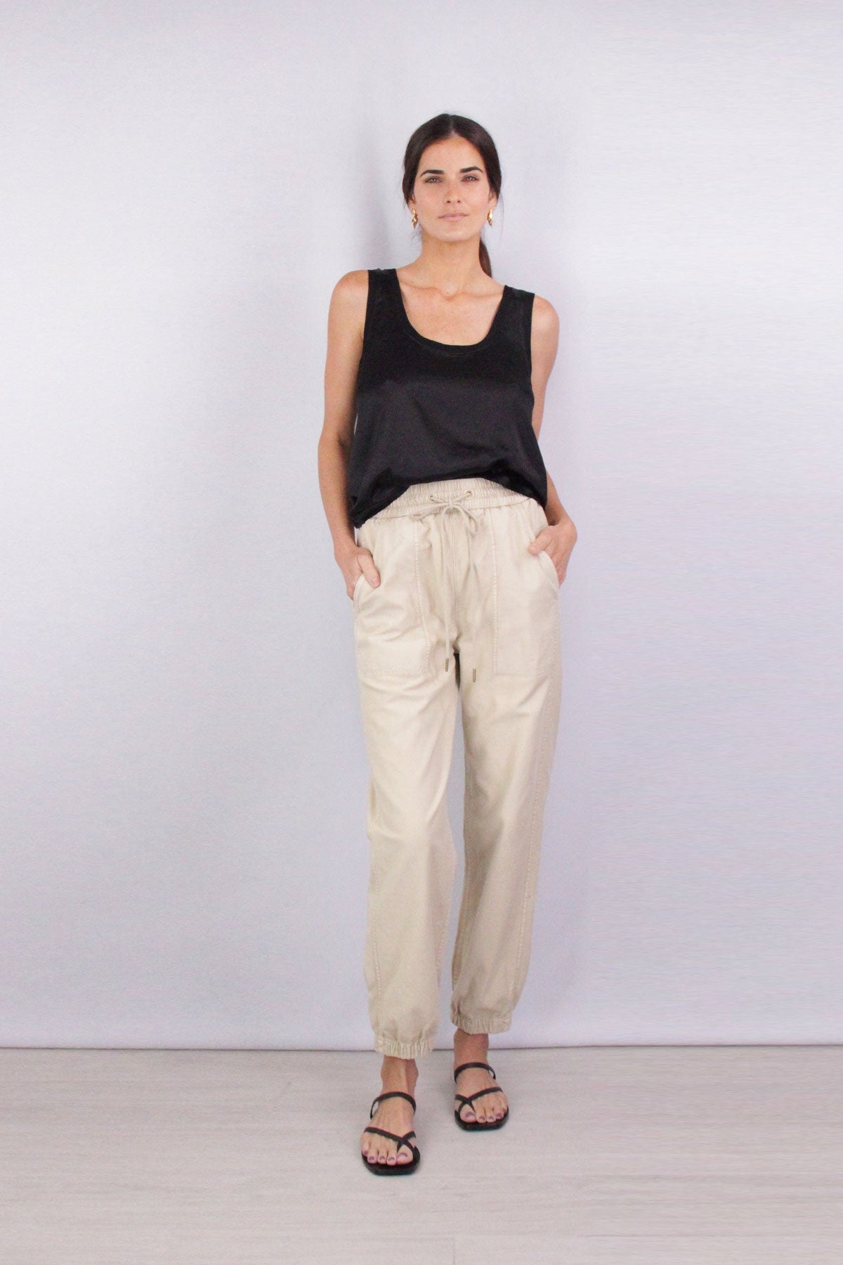 Ameline Utility Jogger in Riesling - shop-olivia.com