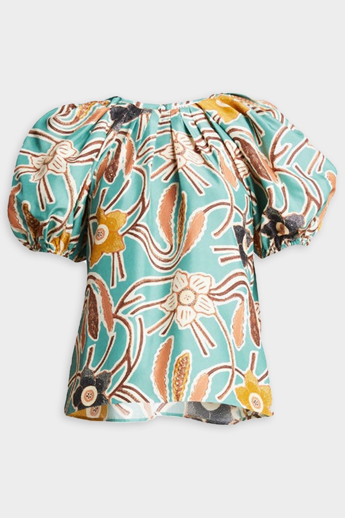 Anila Blouse in Topaz - shop-olivia.com