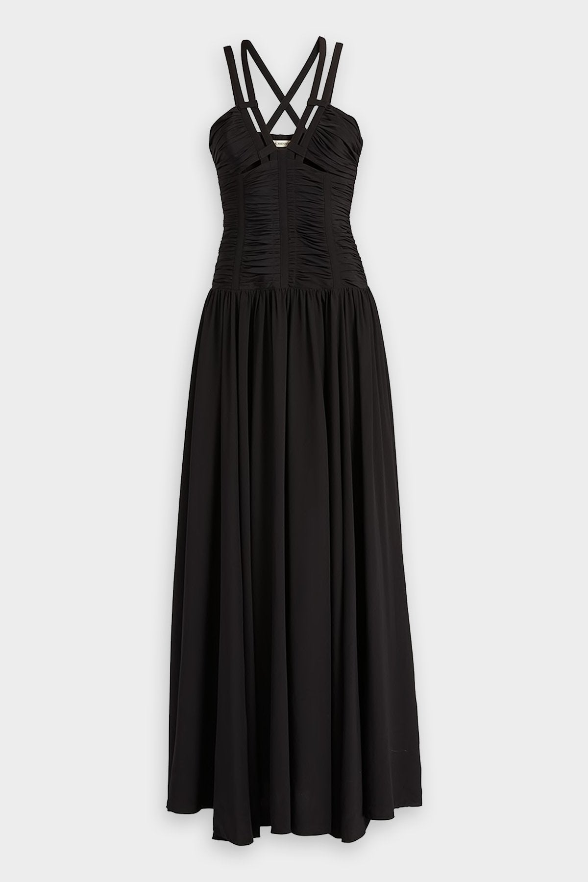 Anya Gown in Noir - shop-olivia.com