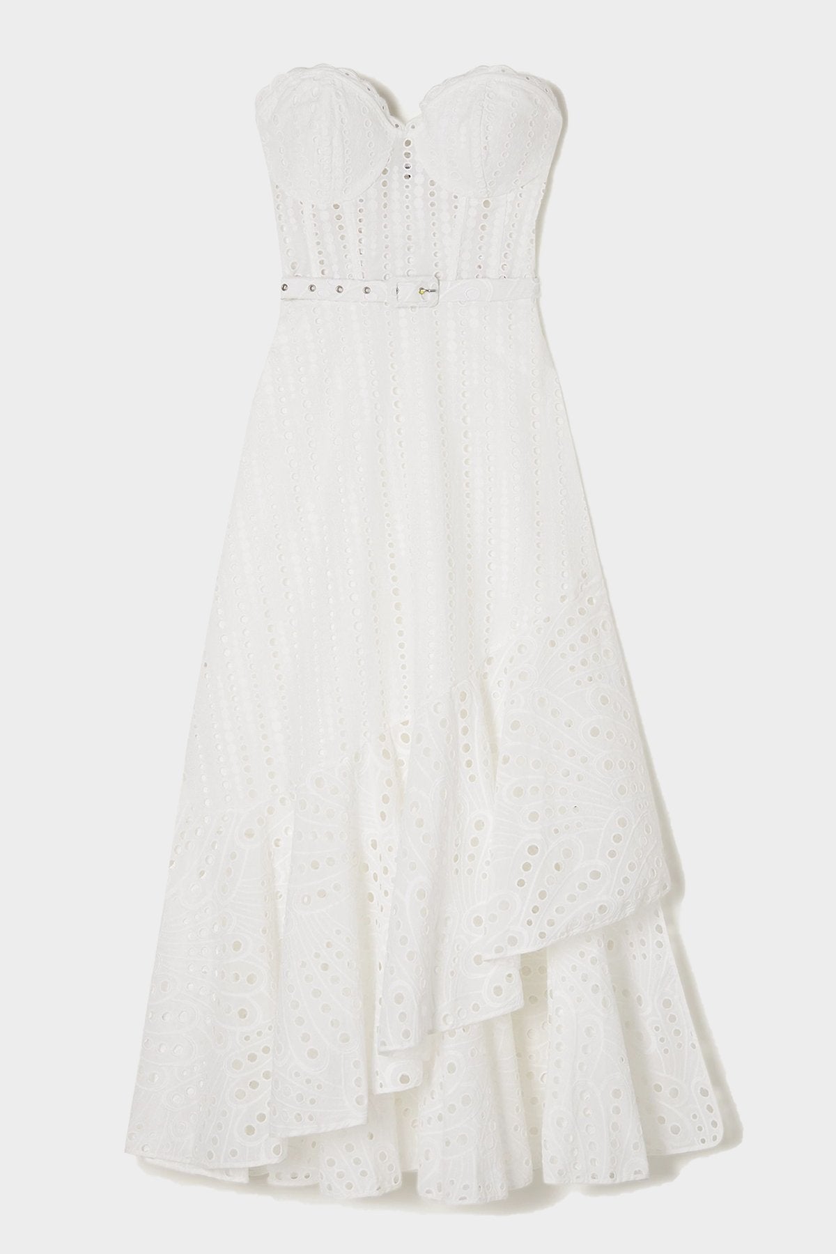 Aurora Long Dress in White - shop-olivia.com