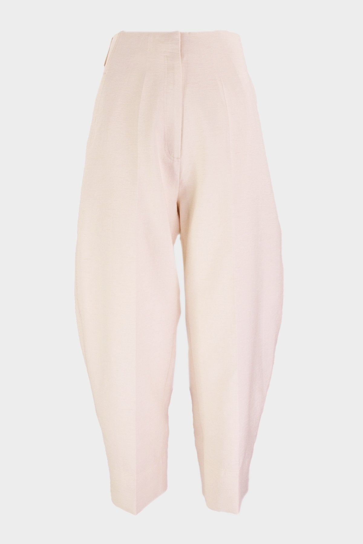 Balloon Trousers in Cream - shop-olivia.com