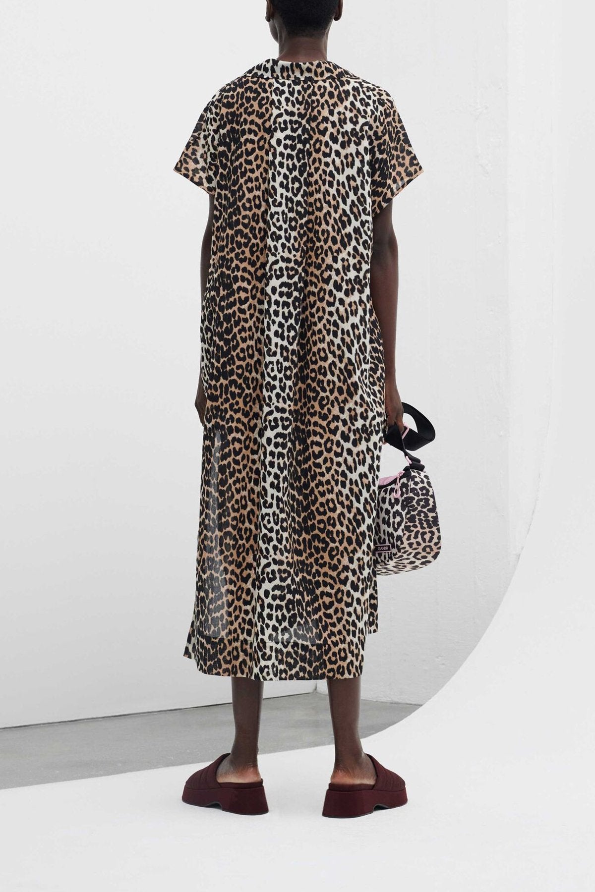 Beach Kaftan in Leopard - shop-olivia.com