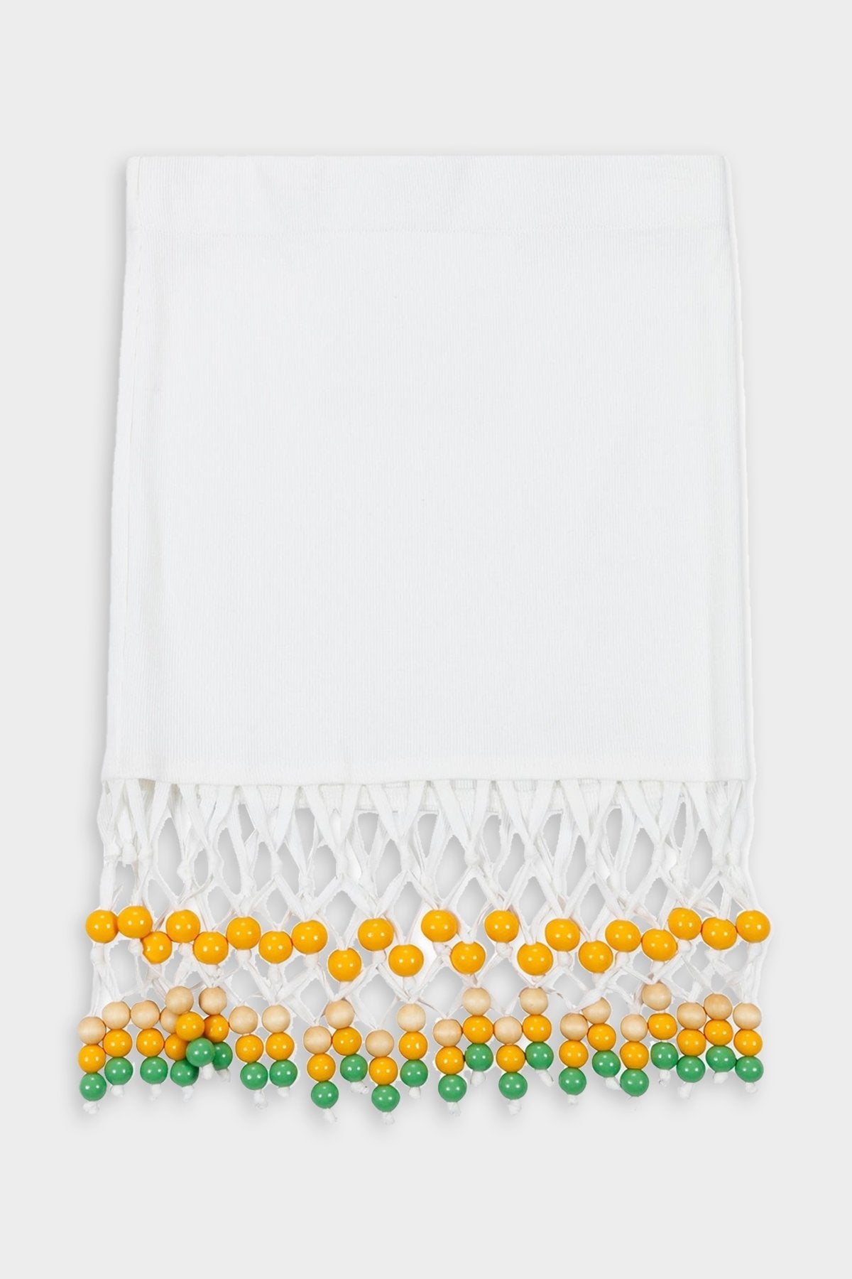 Beaded Doku Skirt in Macadamia - shop-olivia.com