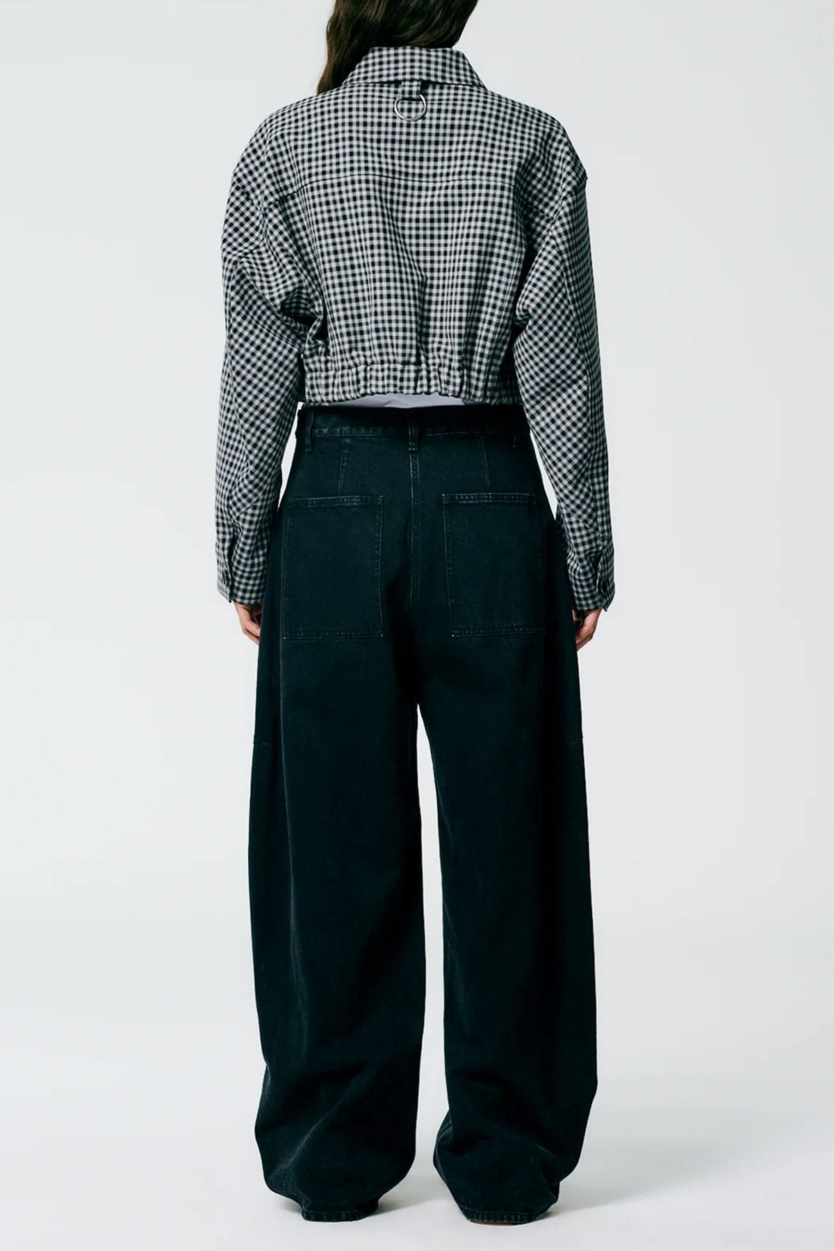 Black Denim Sid Jean in Black - shop-olivia.com