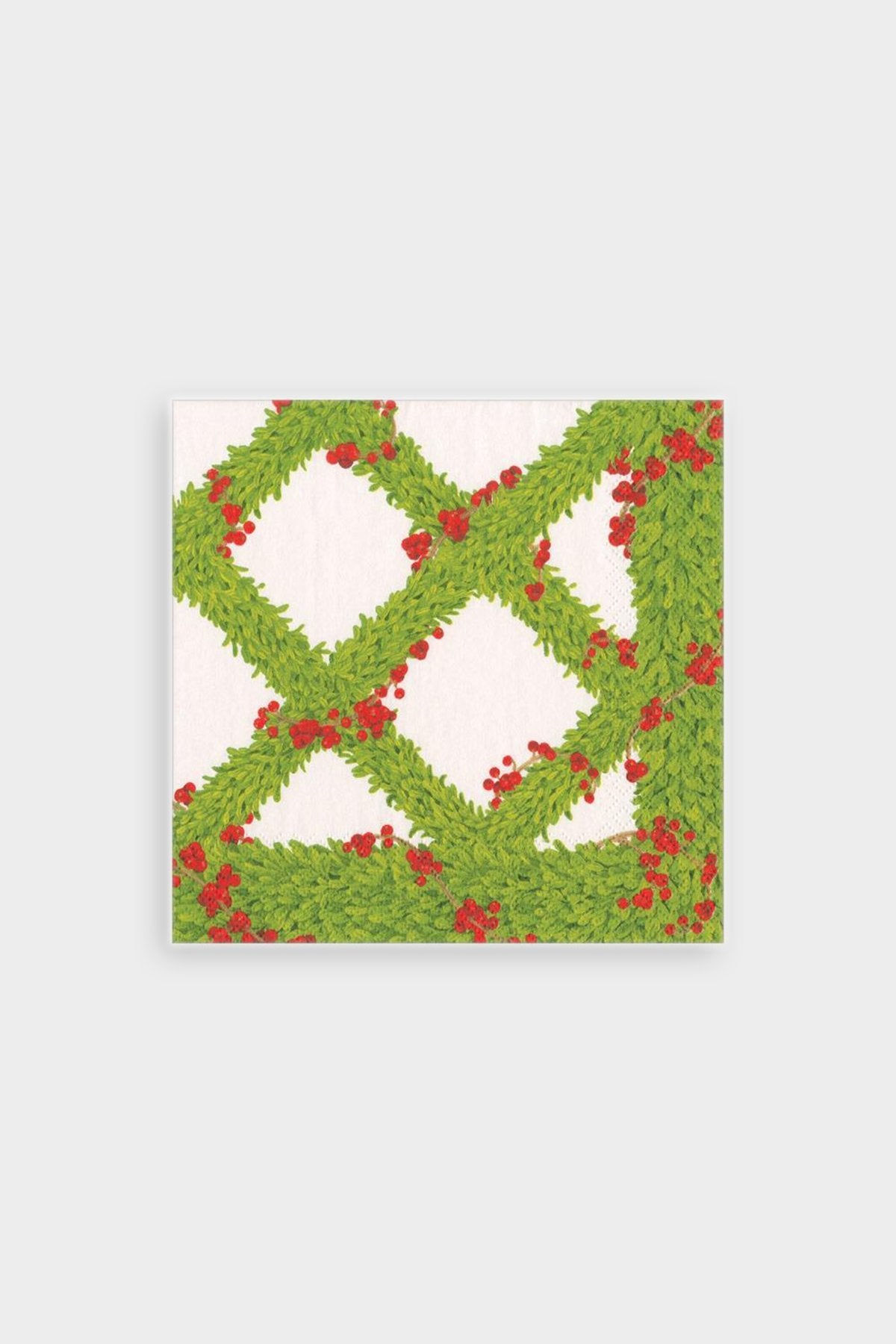 Boxwood Trellis Paper Cocktail Napkins - shop-olivia.com