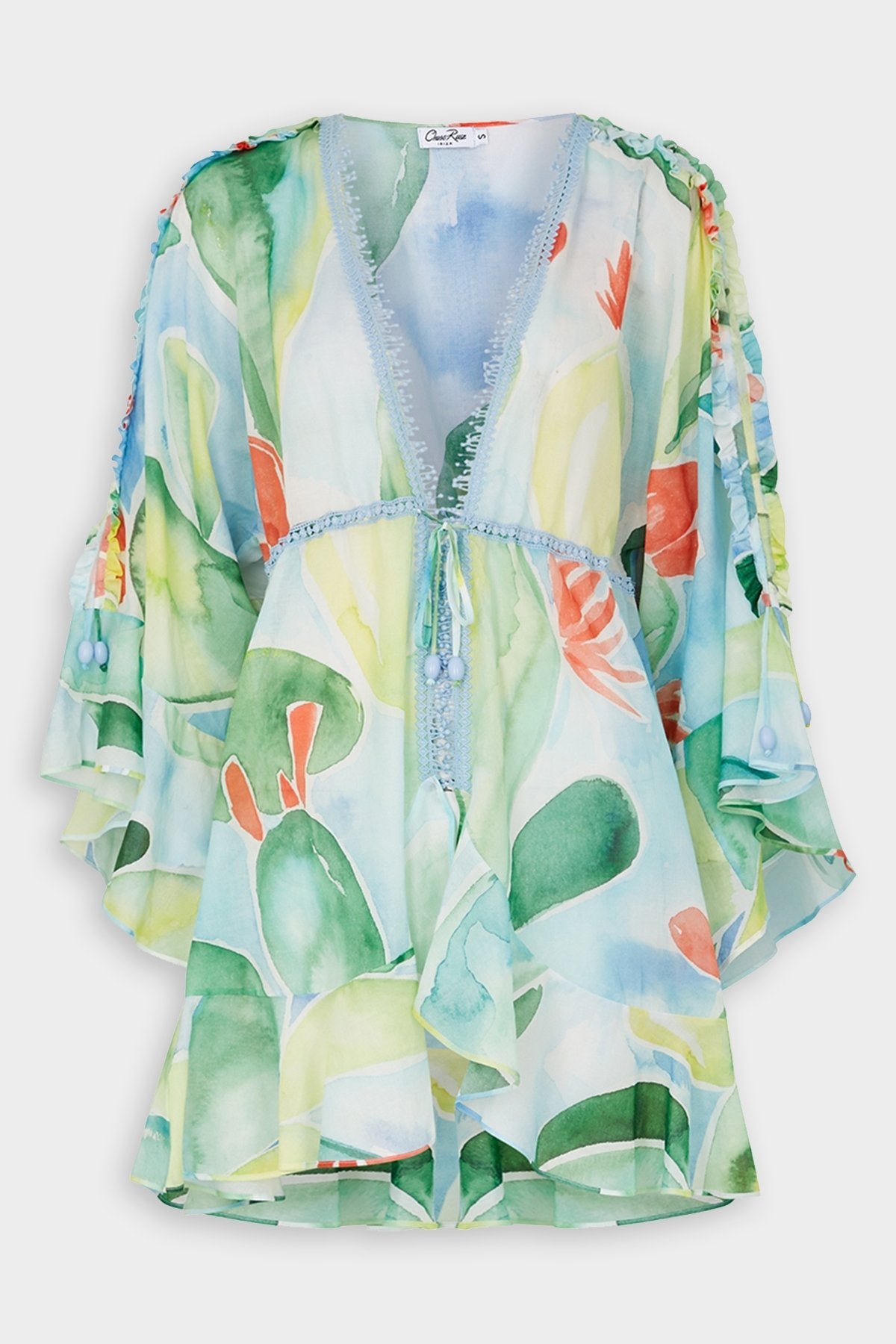 Bruna Kaftan in Barbary Print - shop-olivia.com