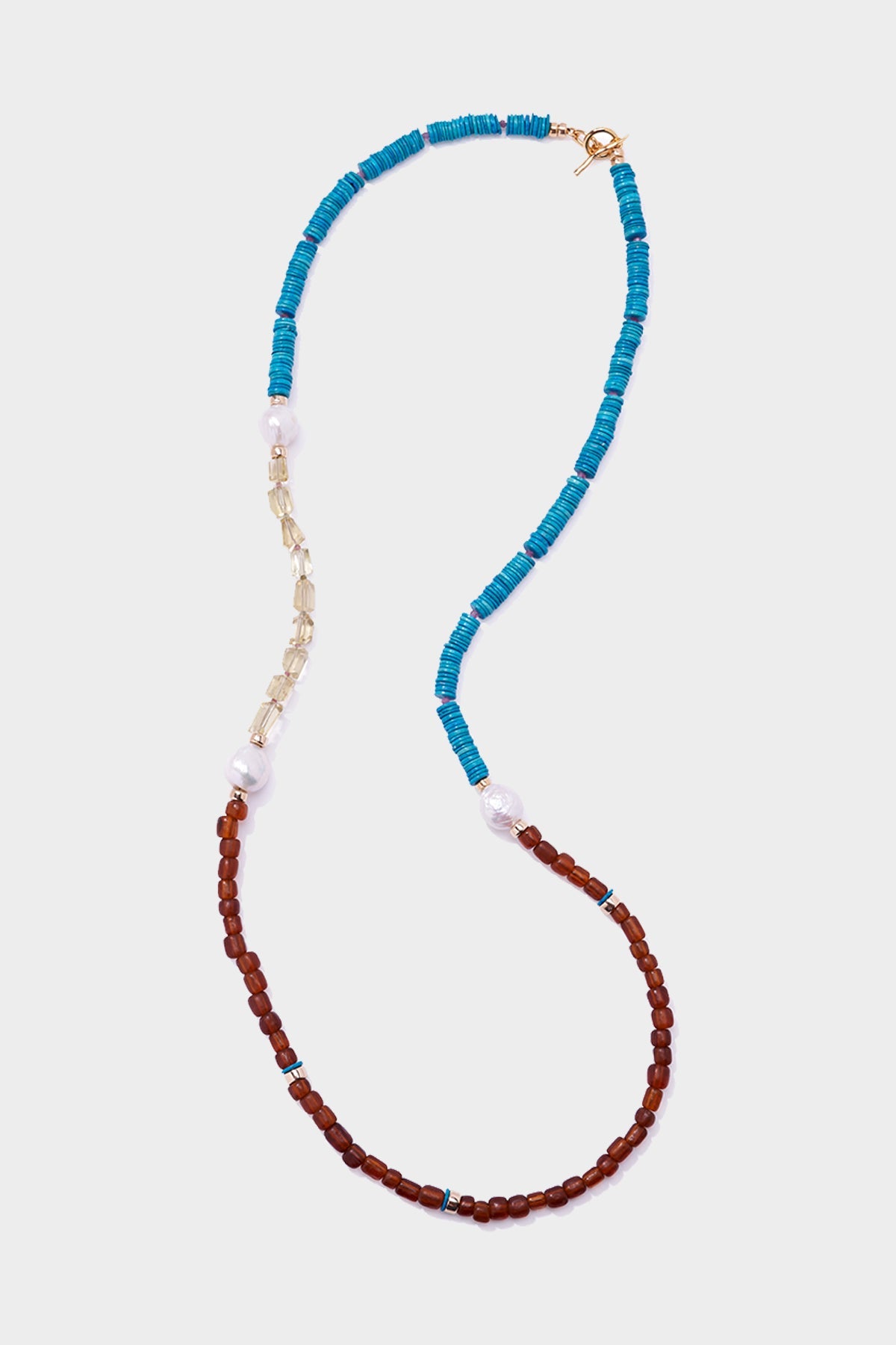 Cabana Necklace in Lagoon - shop-olivia.com