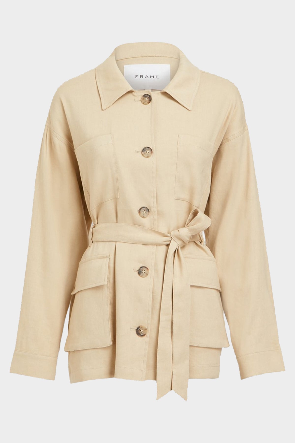 Cargo Jacket in Sand - shop-olivia.com