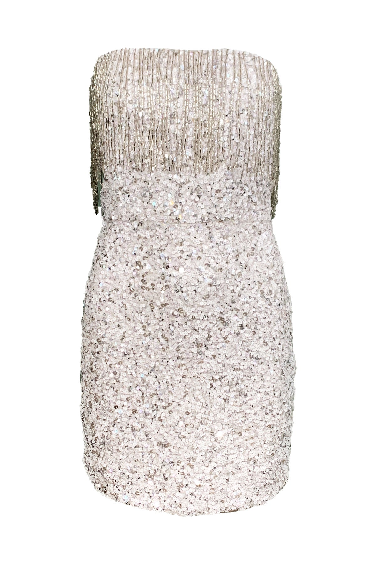 Cassandra Dress in White - shop-olivia.com