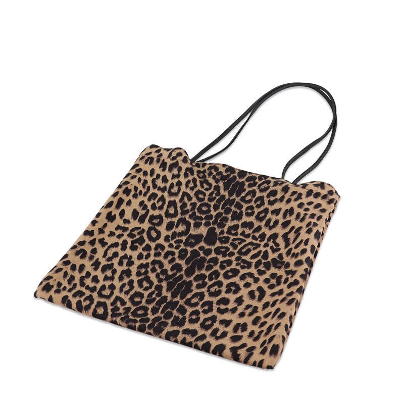 Casual Leopard Print Large Tote Bag