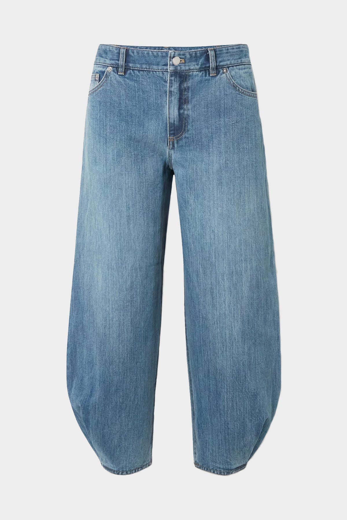 Classic Wash Denim Brancusi Jean in Classic Blue - shop-olivia.com