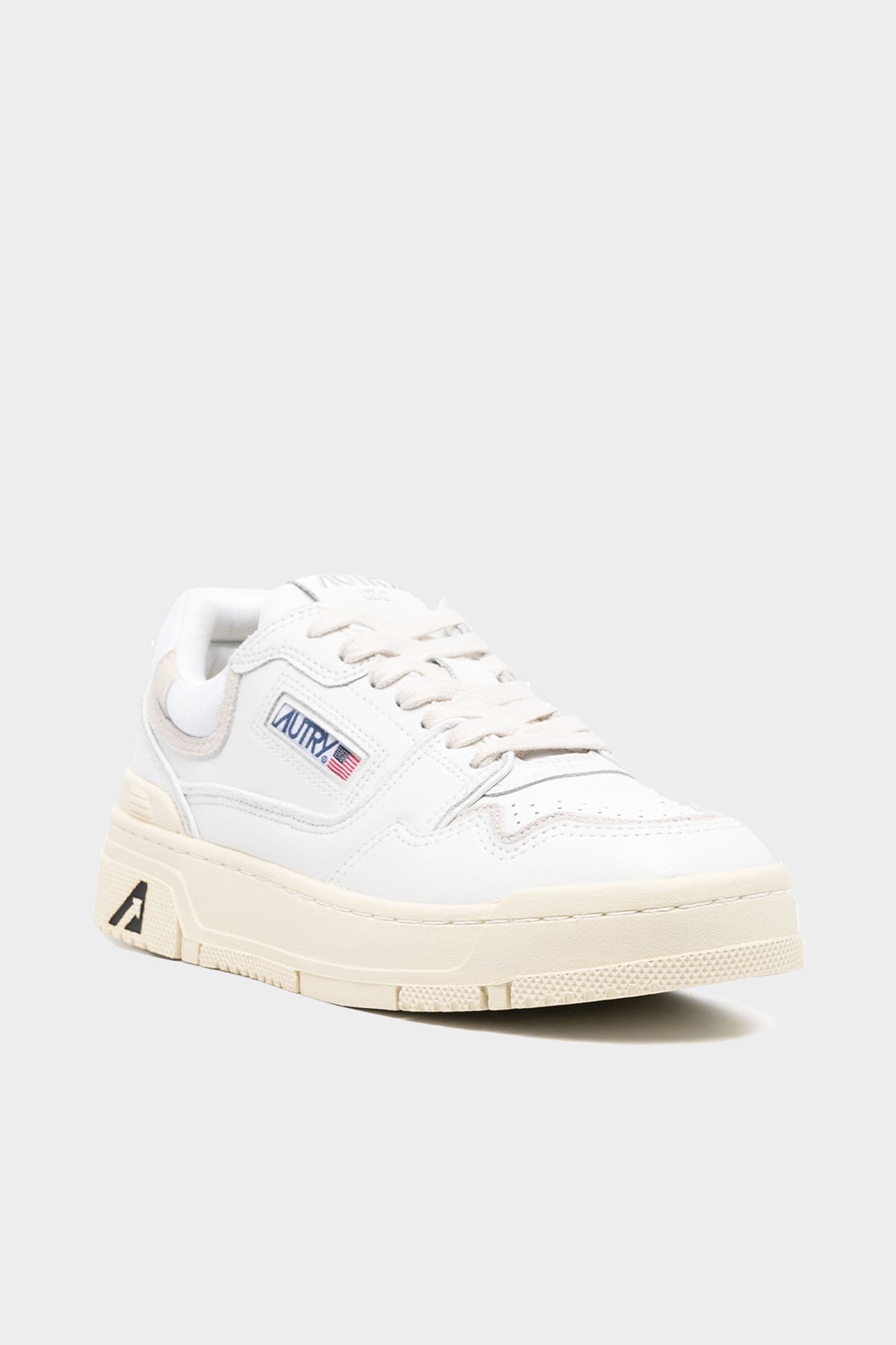 CLC Leather Sneaker in White - shop-olivia.com