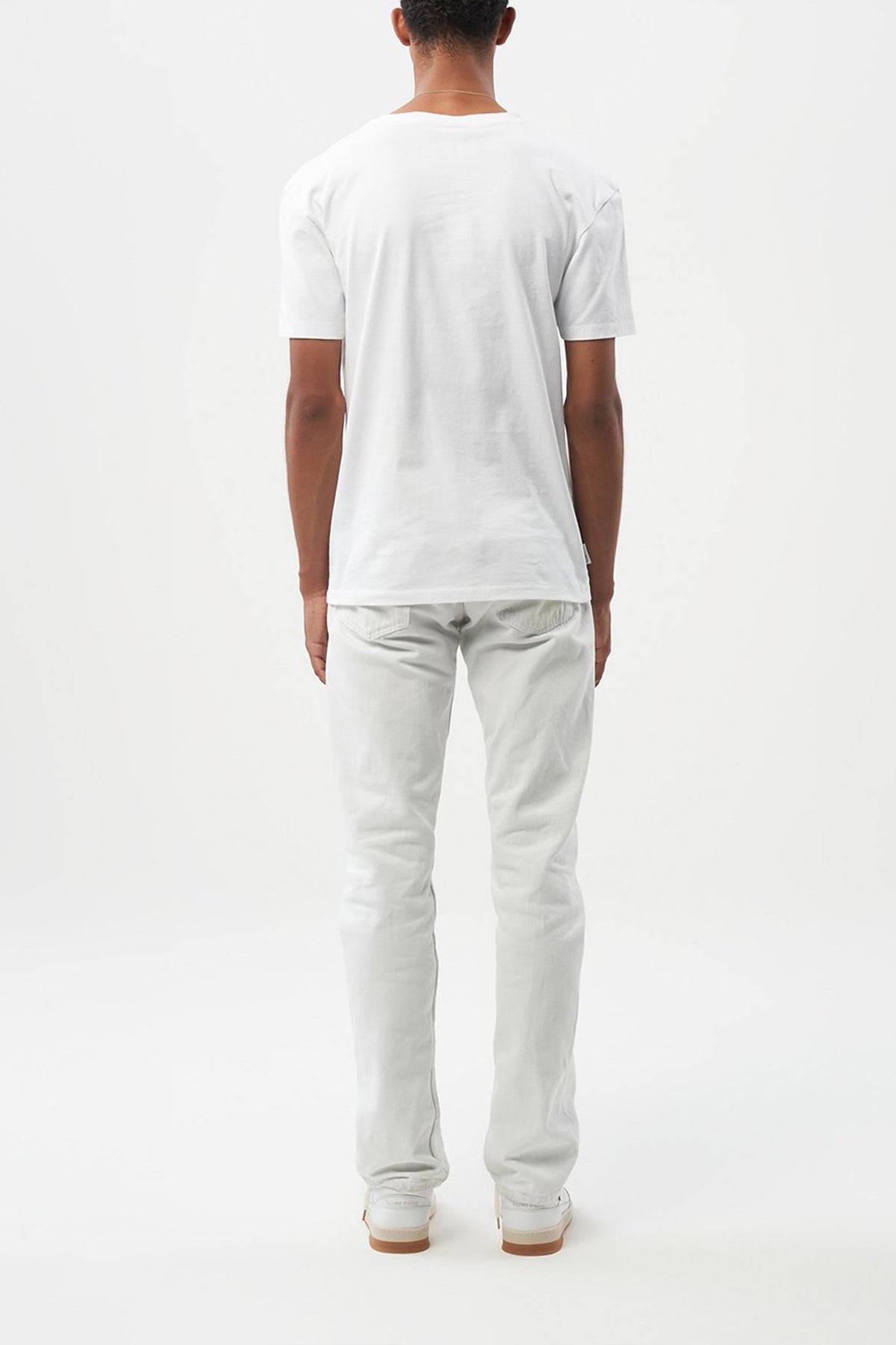 Core Tee Slim Fit in White - shop-olivia.com