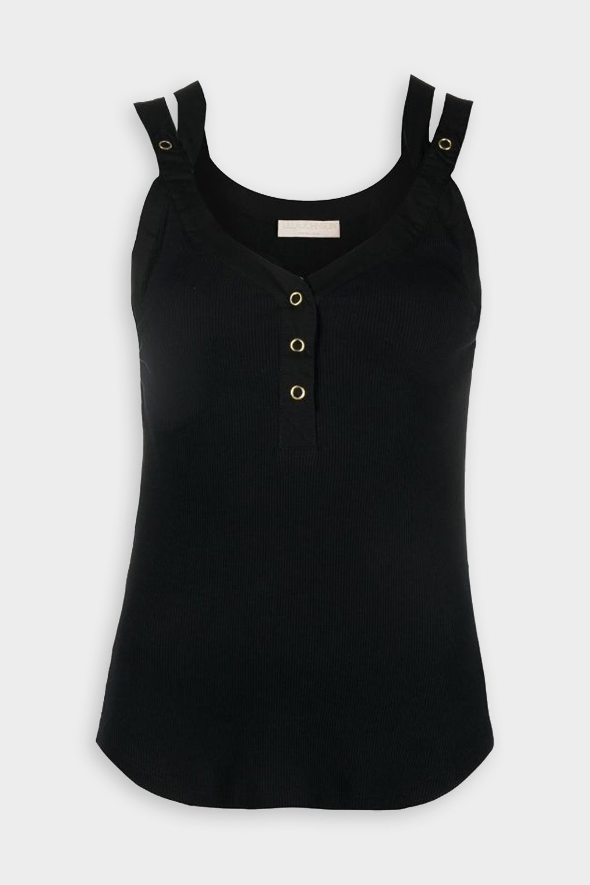 Corin Tank in Noir - shop-olivia.com