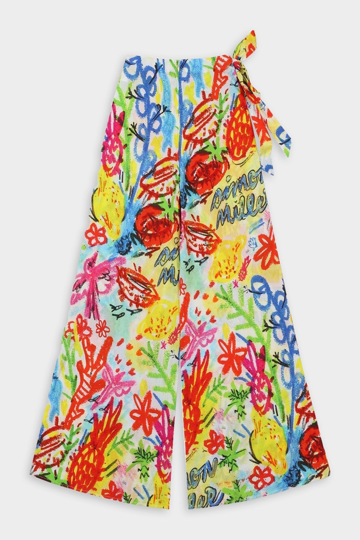 Cotton Lagga Pant in Pastel Print - shop-olivia.com