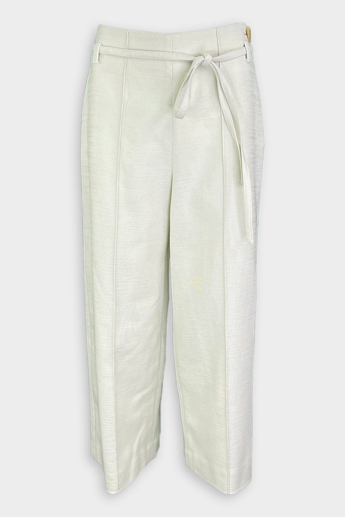 Cropped Panama Pant in Honeydew - shop-olivia.com