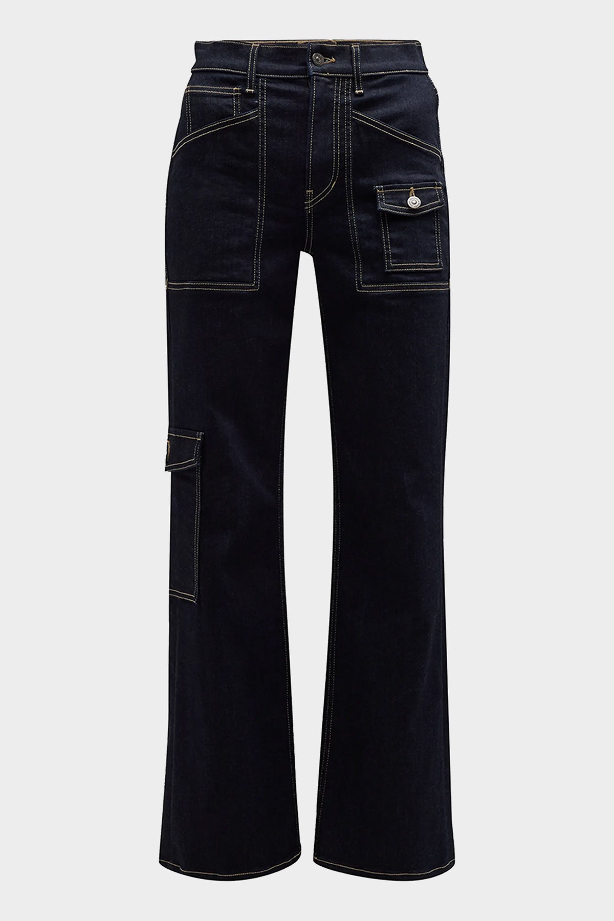 Veronica Beard Jean Crosbie Wide Leg Jeans