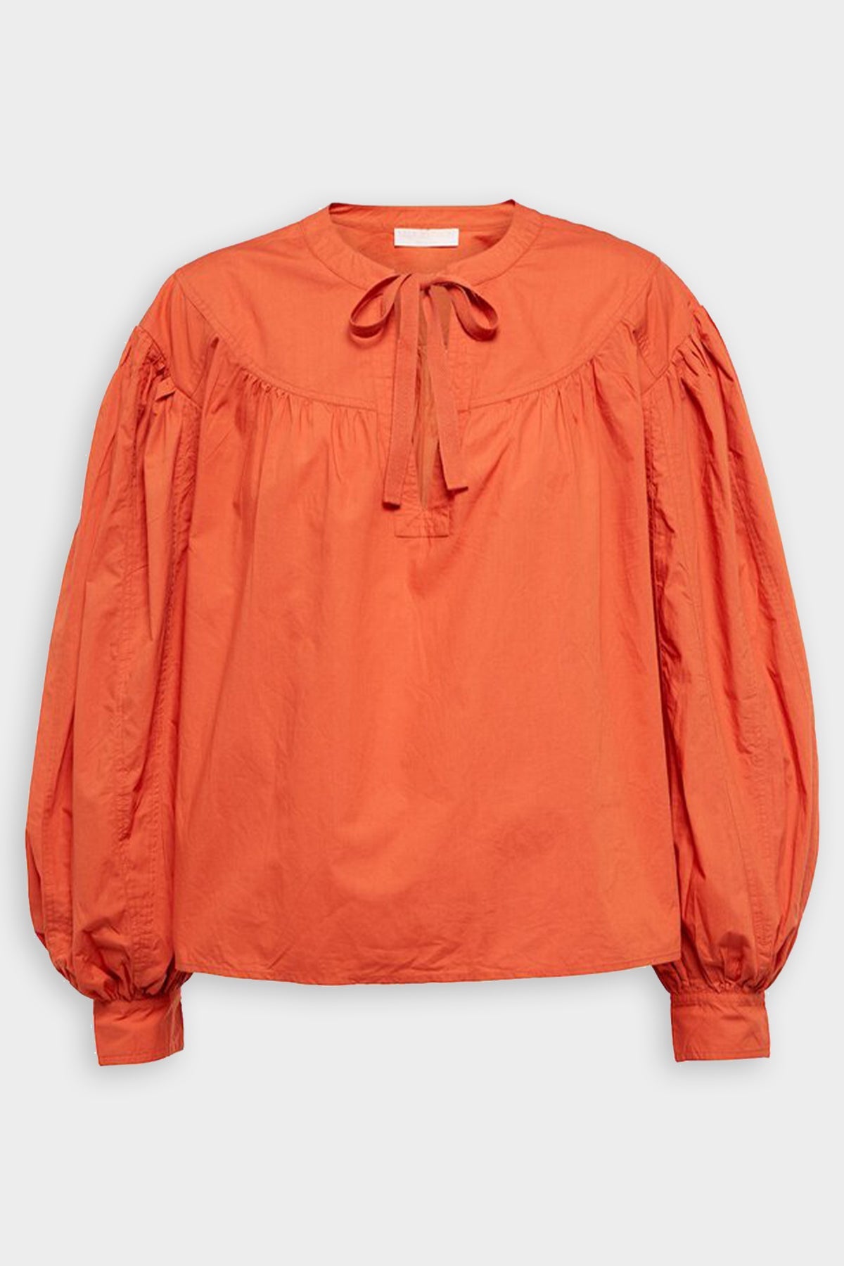 Delaney Blouse in Coral - shop-olivia.com