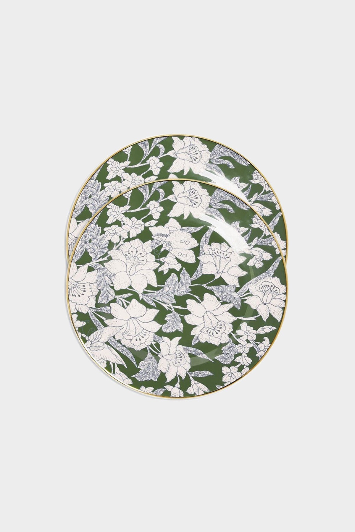 Dessert Plate Set of 2 in Lilium Avorio - shop-olivia.com