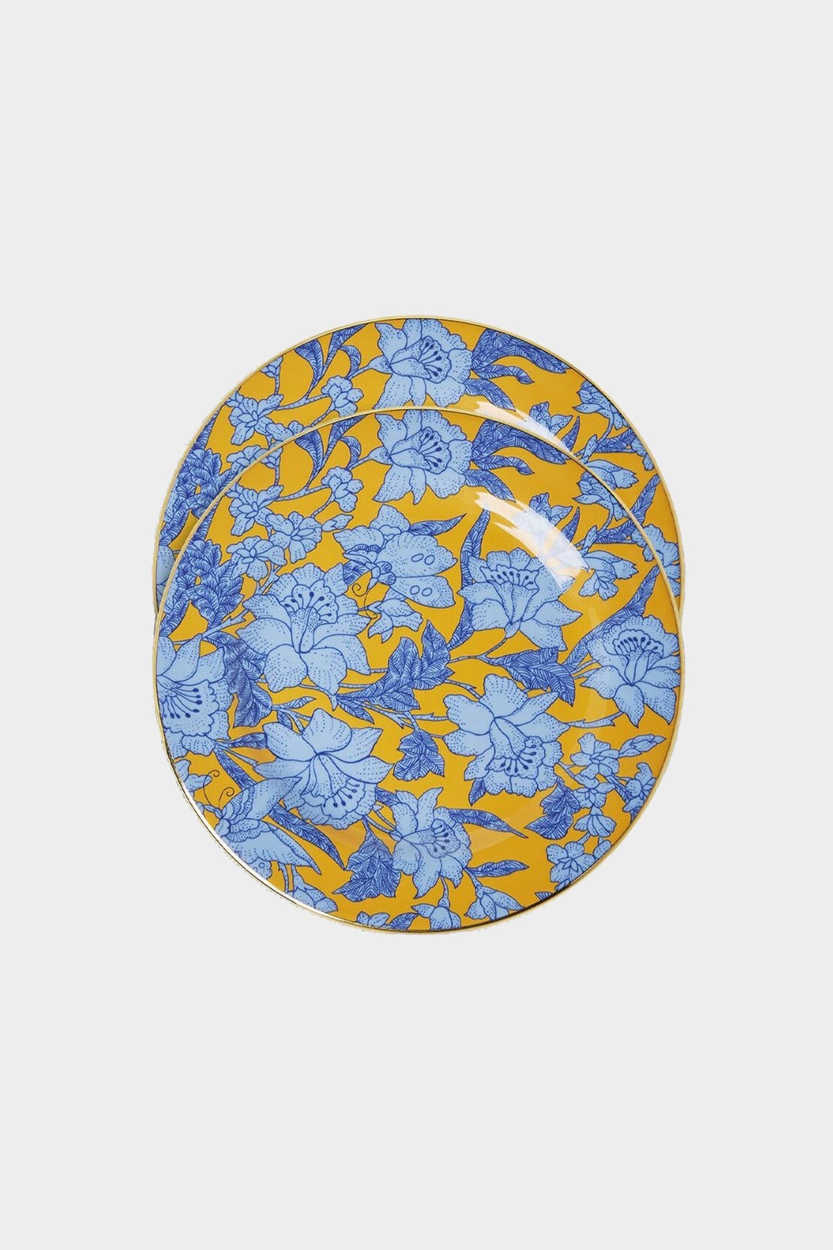 Dessert Plate Set of 2 in Lilium Zafferano - shop-olivia.com