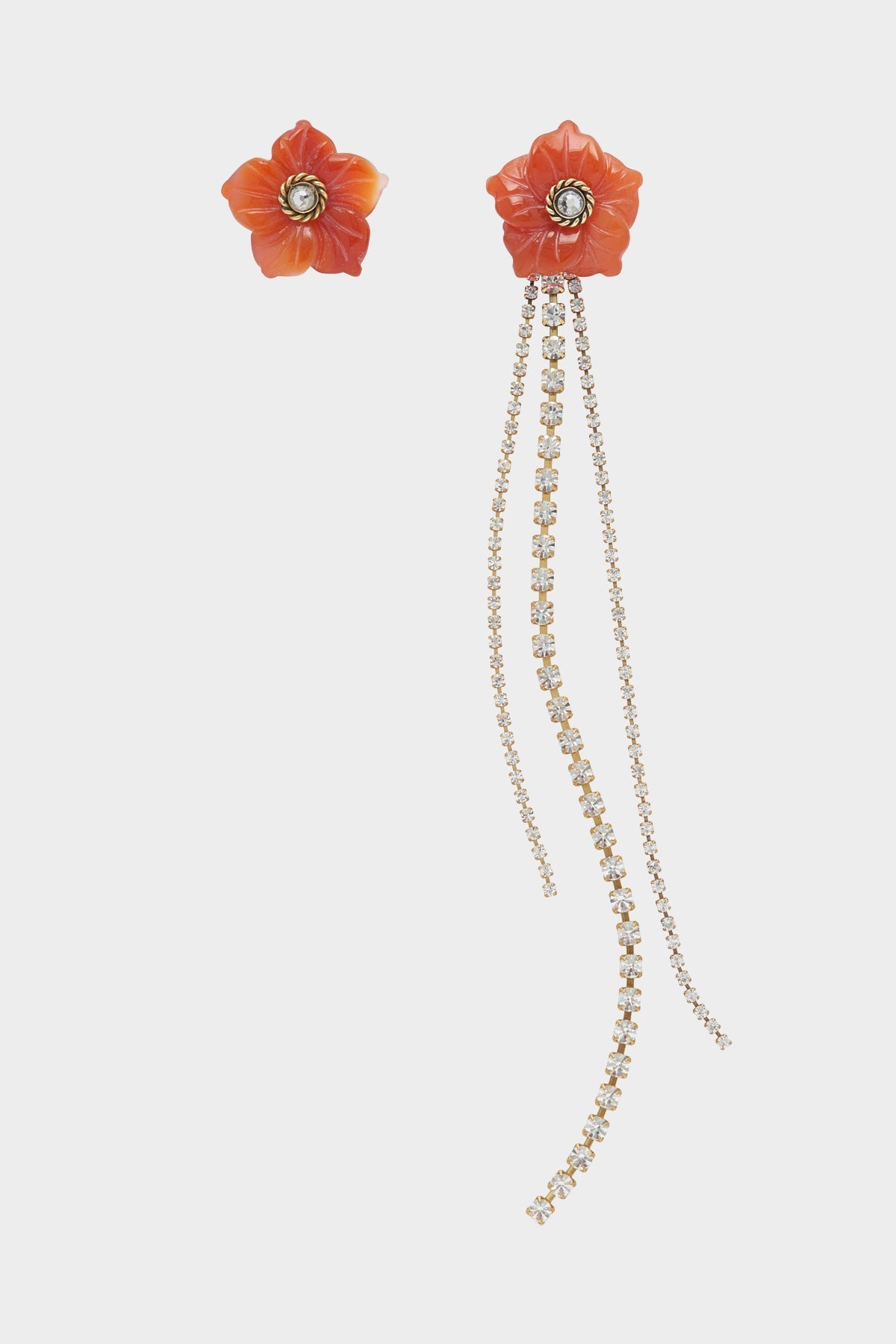 Diana Earrings in Carnelian - shop-olivia.com