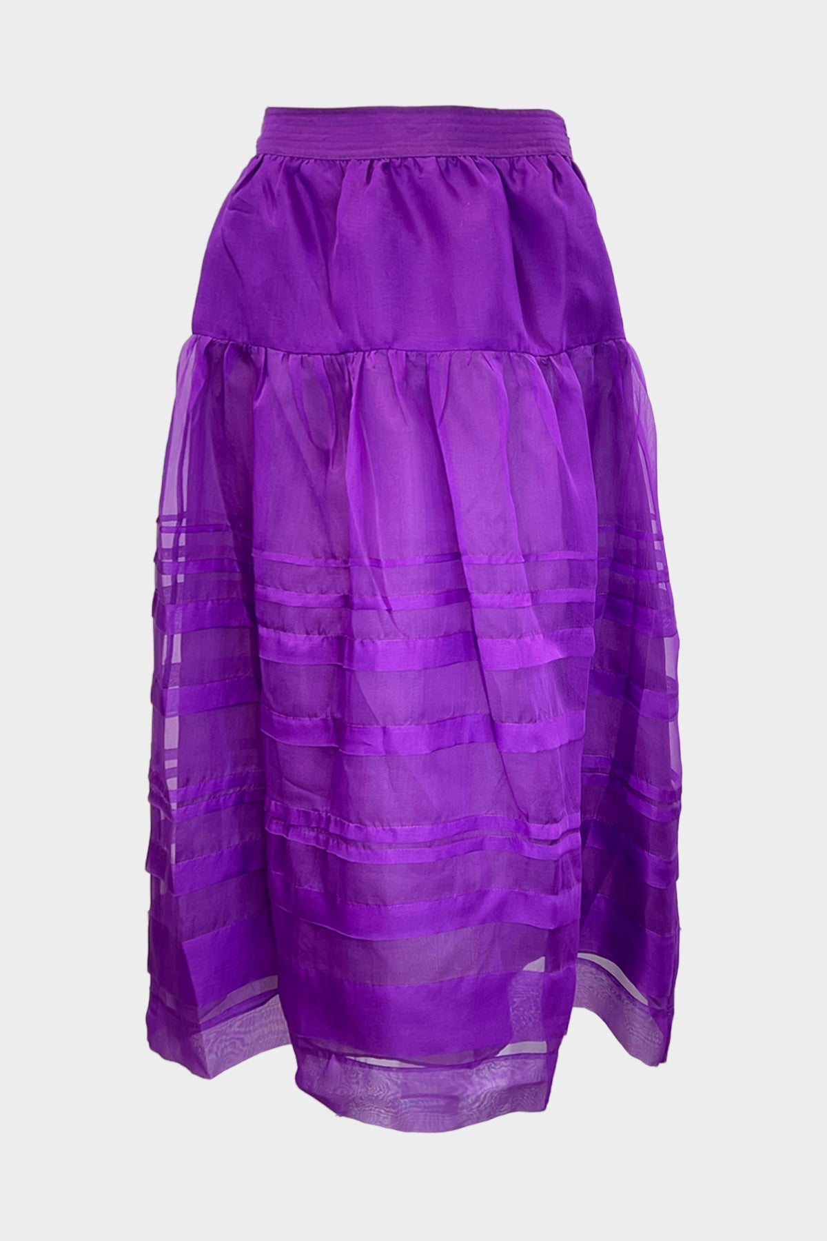 Dimitra Maxi Skirt in Cassis - shop-olivia.com