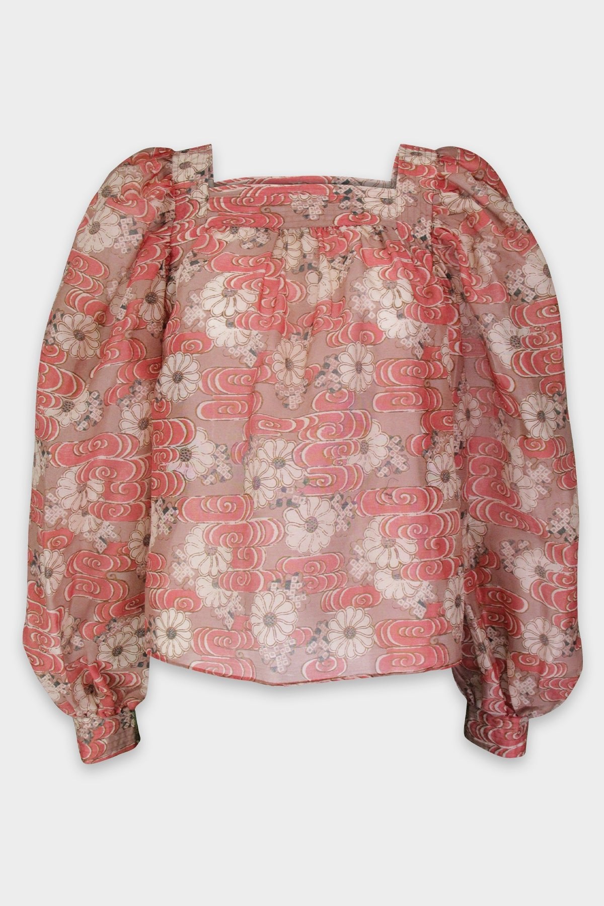 Doris Blouse in Petunia - shop-olivia.com