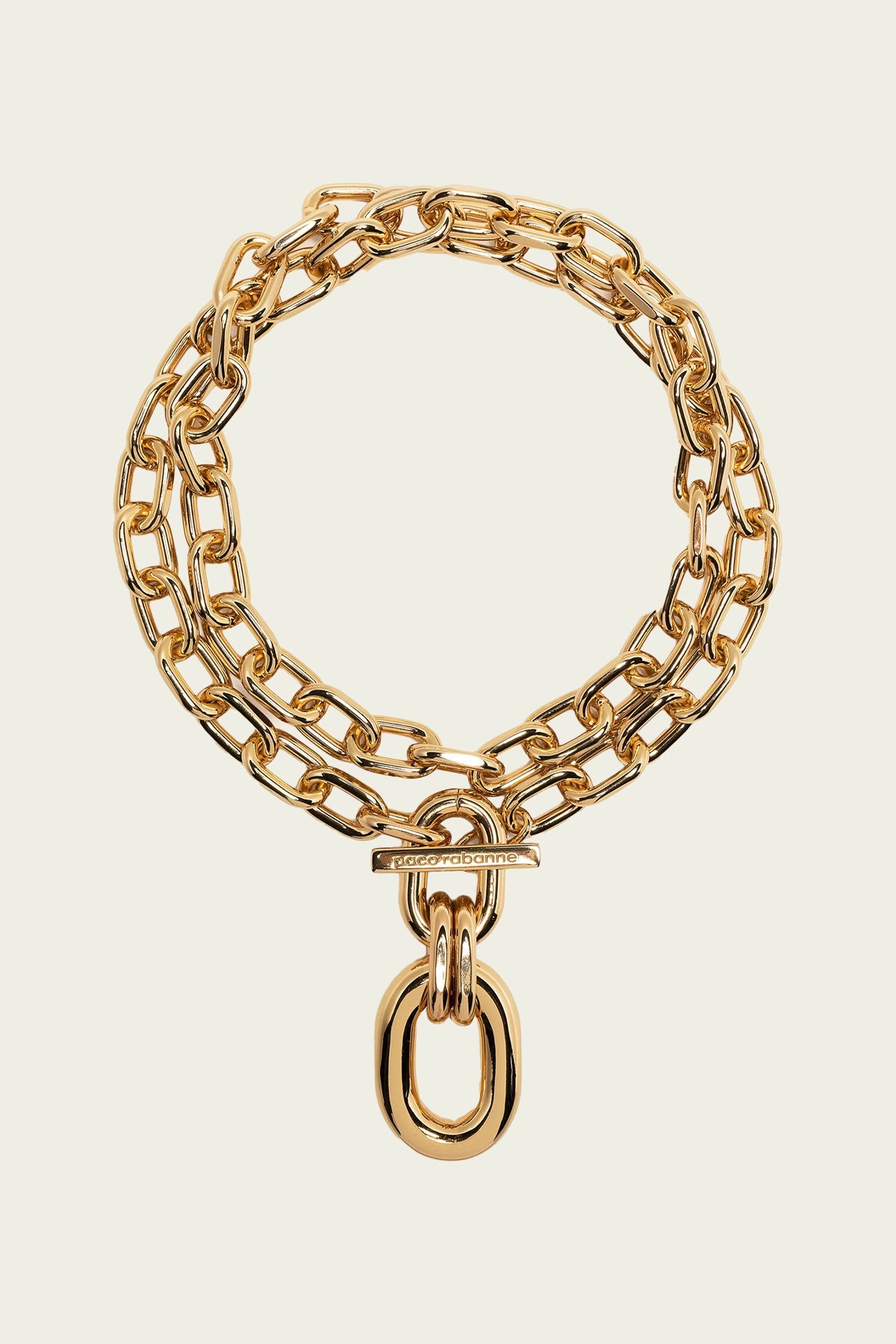 Double-Wrap Chain Necklace in Gold - shop-olivia.com