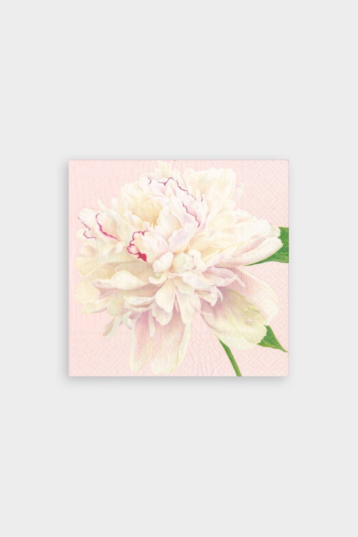 Duchess Peonies Paper Cocktail Napkins in Blush - shop-olivia.com