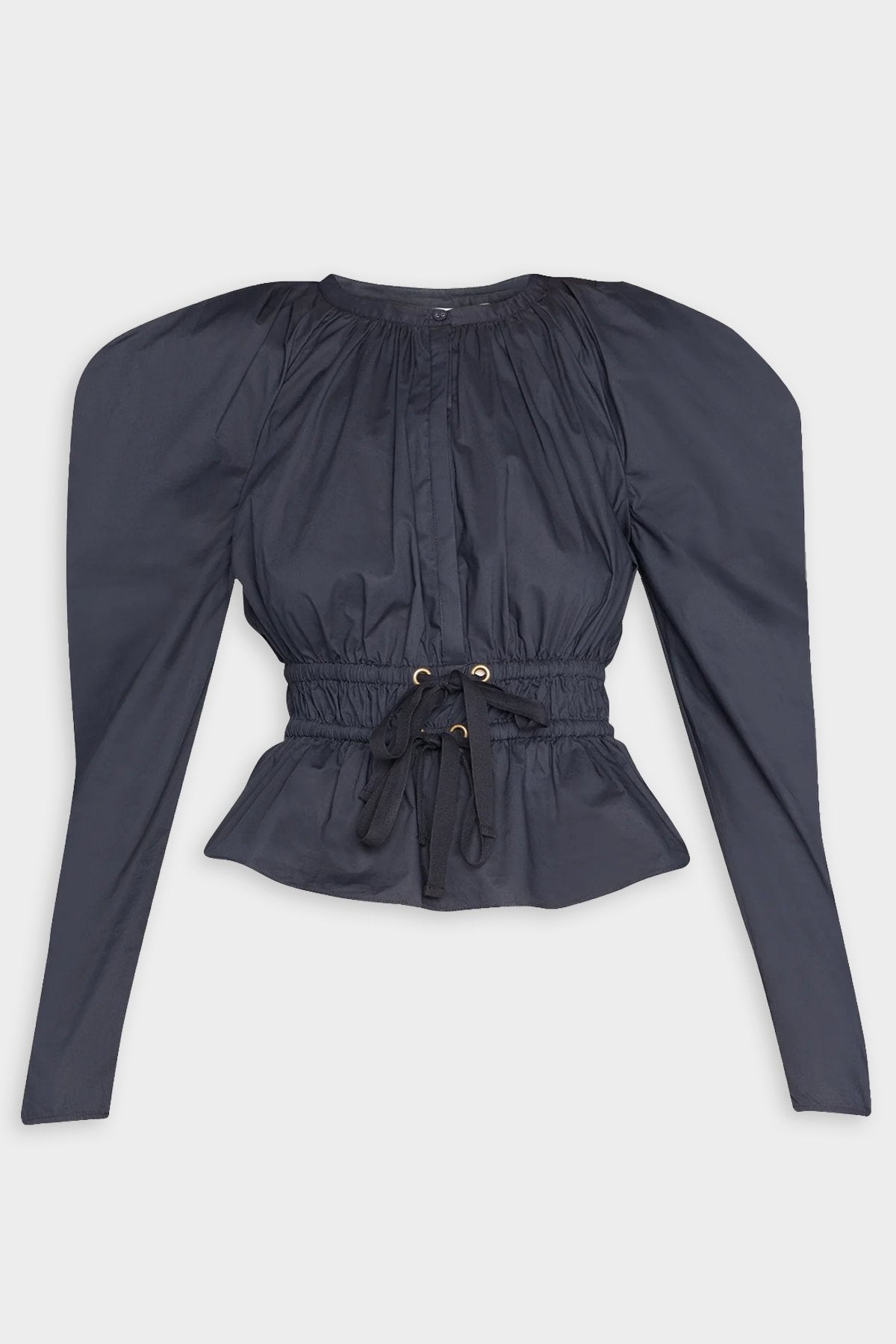 Edena Blouse in Noir - shop-olivia.com