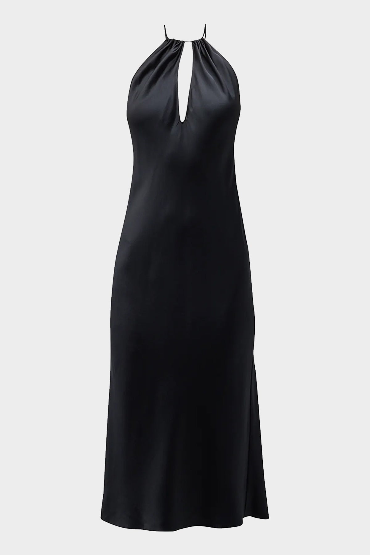 Eglantine Halterneck Midi Dress in Black Eglantine Halterneck Midi Dress in Black