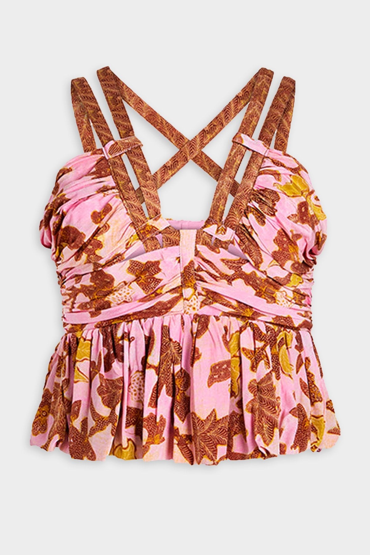 Eliana Tank Top in Hibiscus - shop-olivia.com