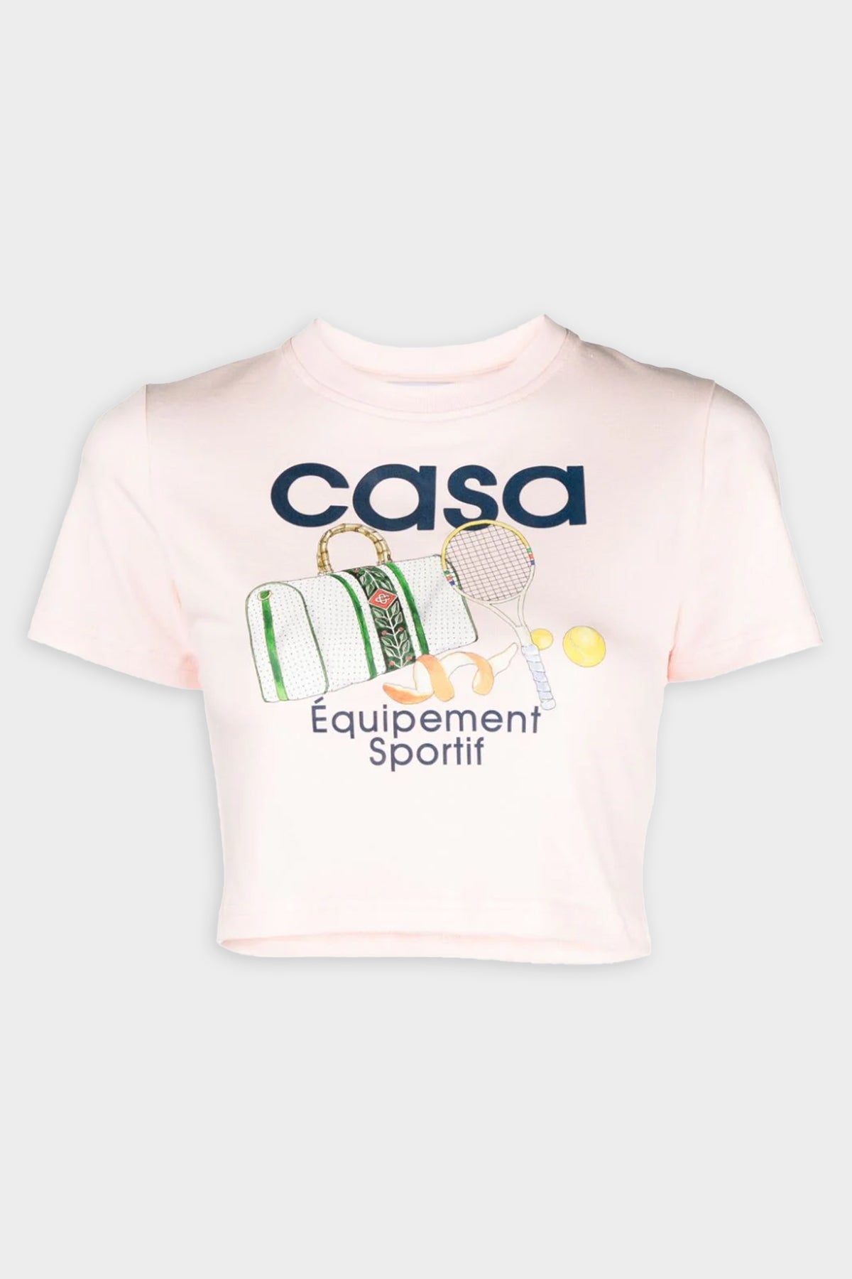Equipement Sportif Cropped T-Shirt in Pink - shop-olivia.com