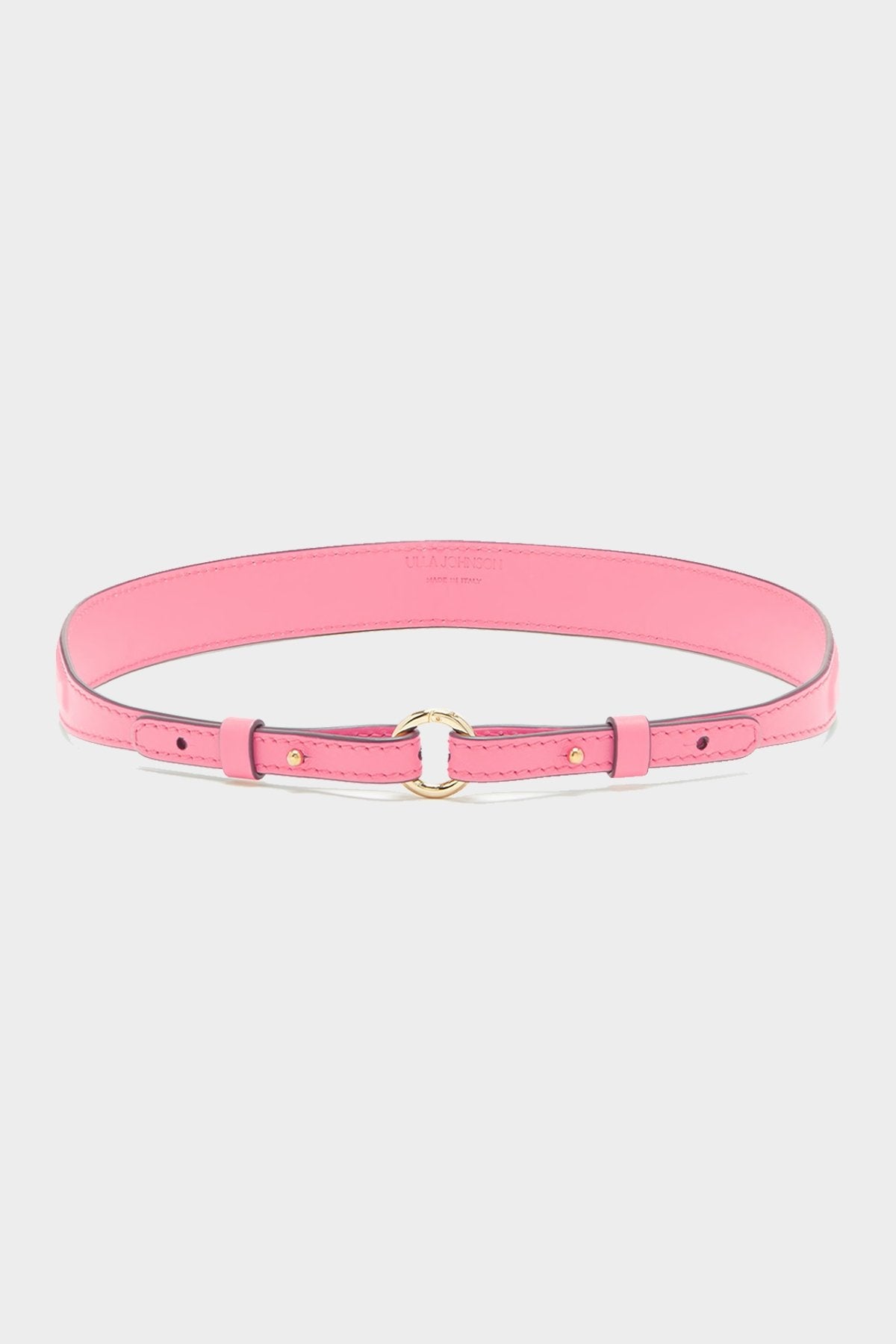 Esme Skinny Belt in Rosebloom - shop-olivia.com