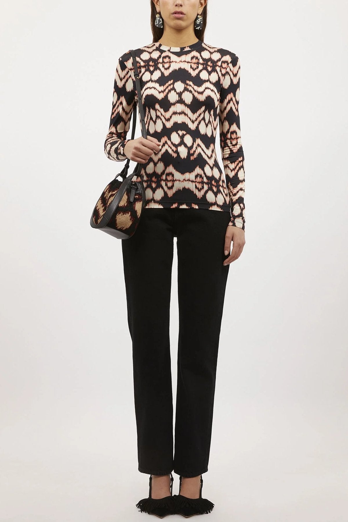 Eve Top in Obsidian - shop-olivia.com