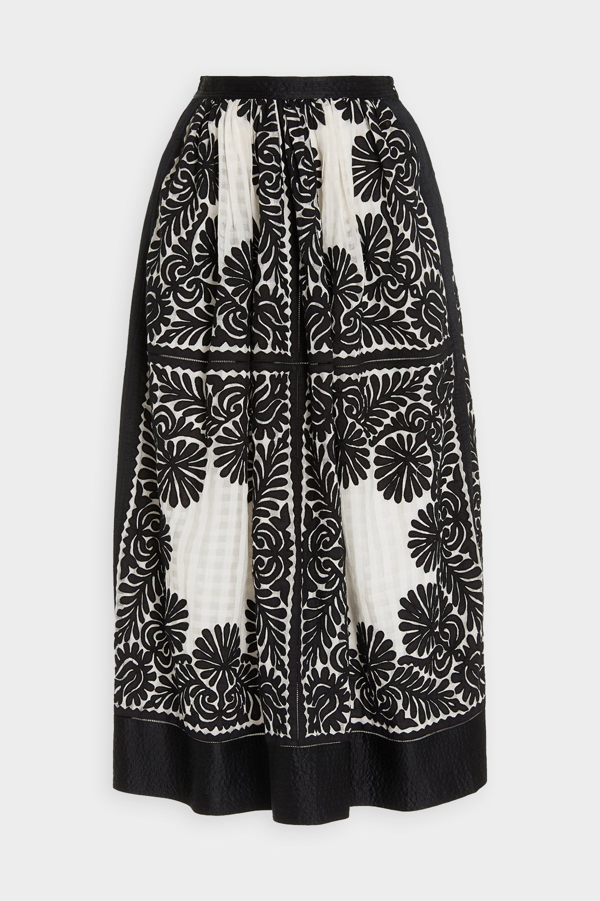 Francesca Skirt in Graphite - shop-olivia.com