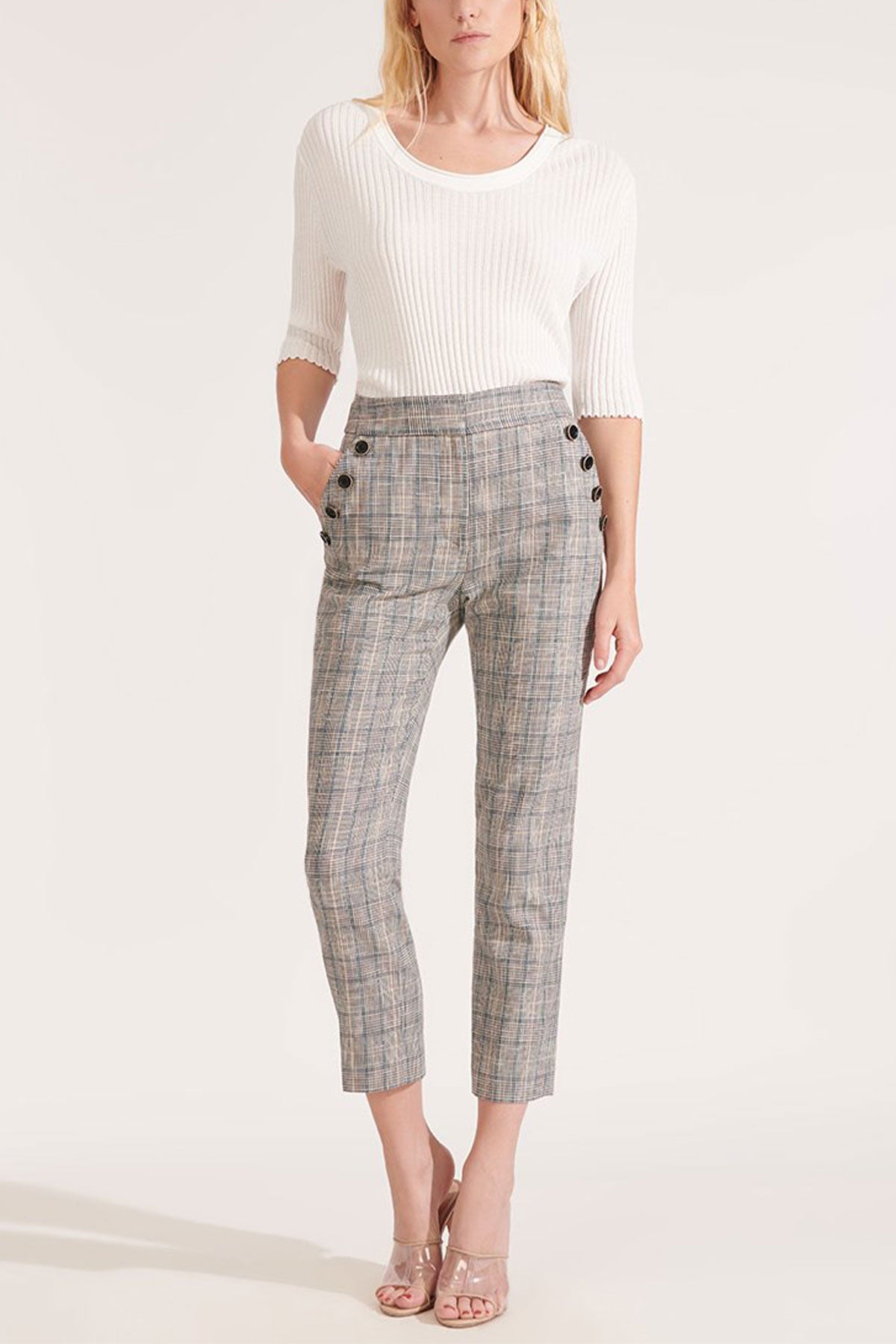 Friedman Plaid Pant - shop-olivia.com